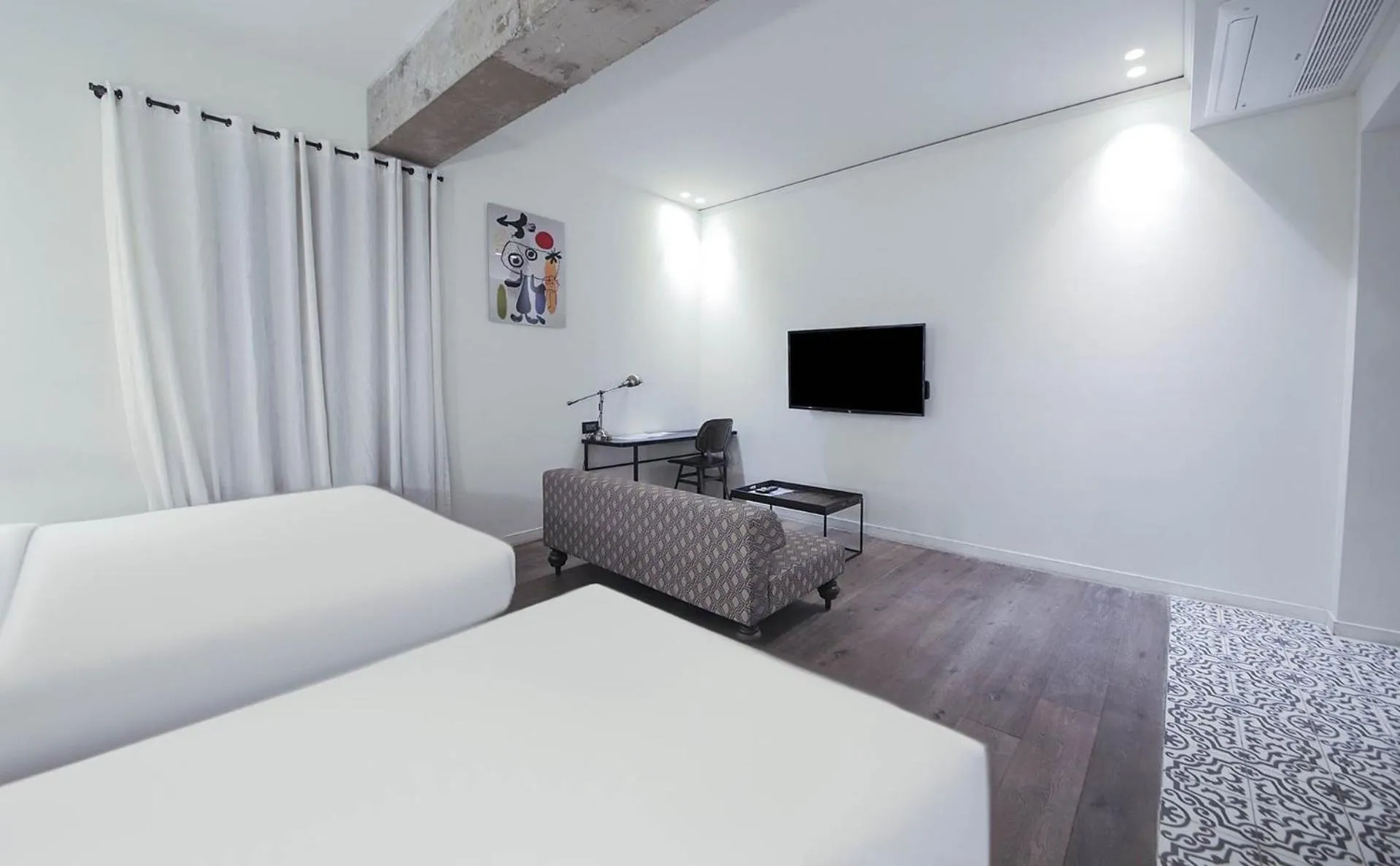 Bed in BROWN DOT Hotel Dadaepo Beach