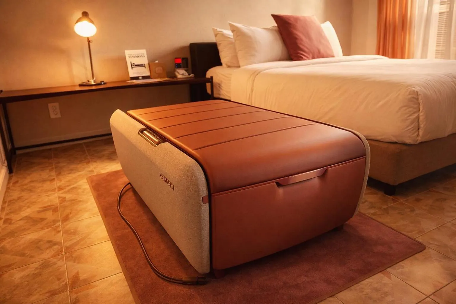 Bed in BROWN DOT Hotel Dadaepo Beach