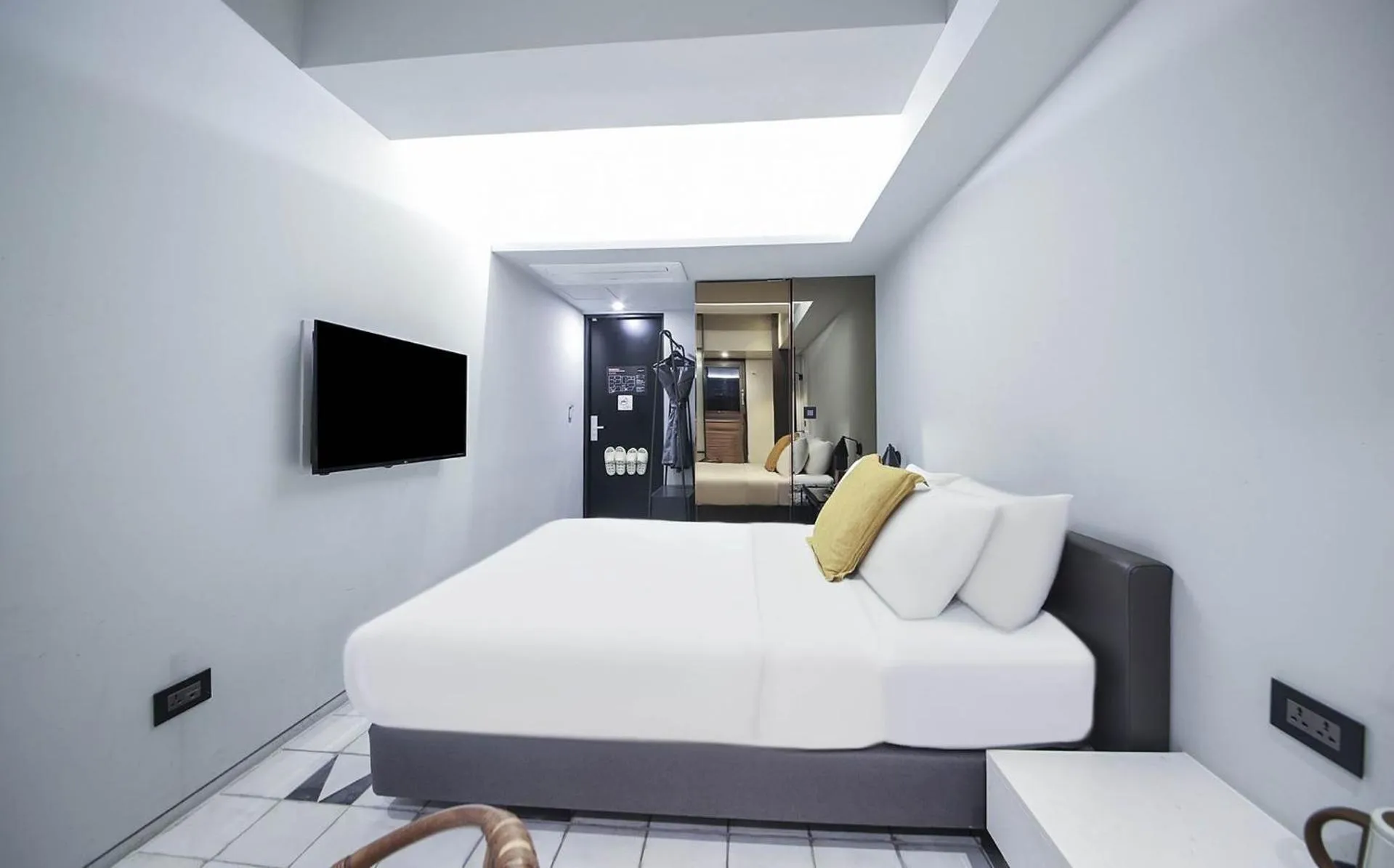 Bed in BROWN DOT Hotel Dadaepo Beach