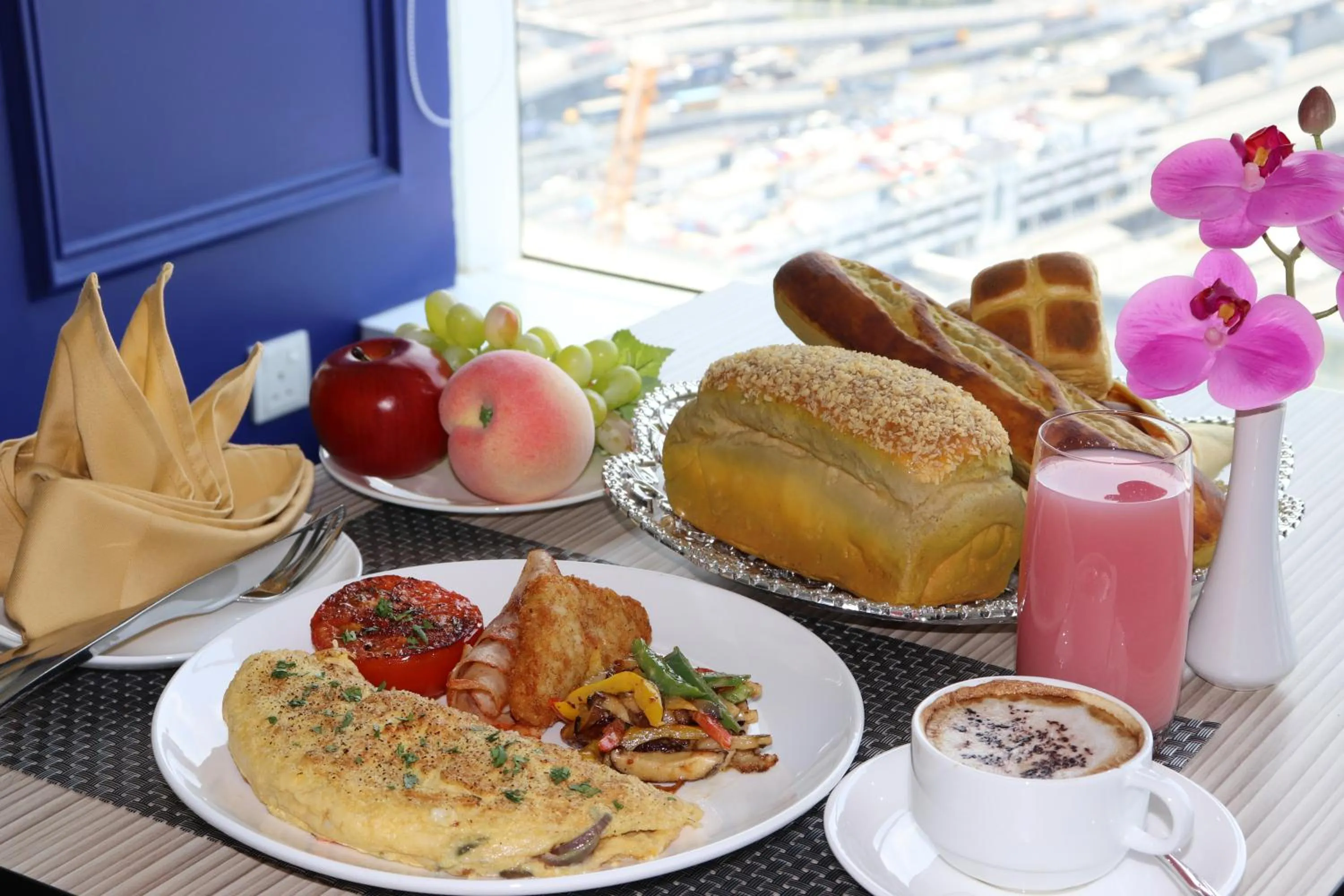 Food and drinks in Shama Suasana Johor Bahru Formerly known as Suasana All Suites Hotels Johor Bahru