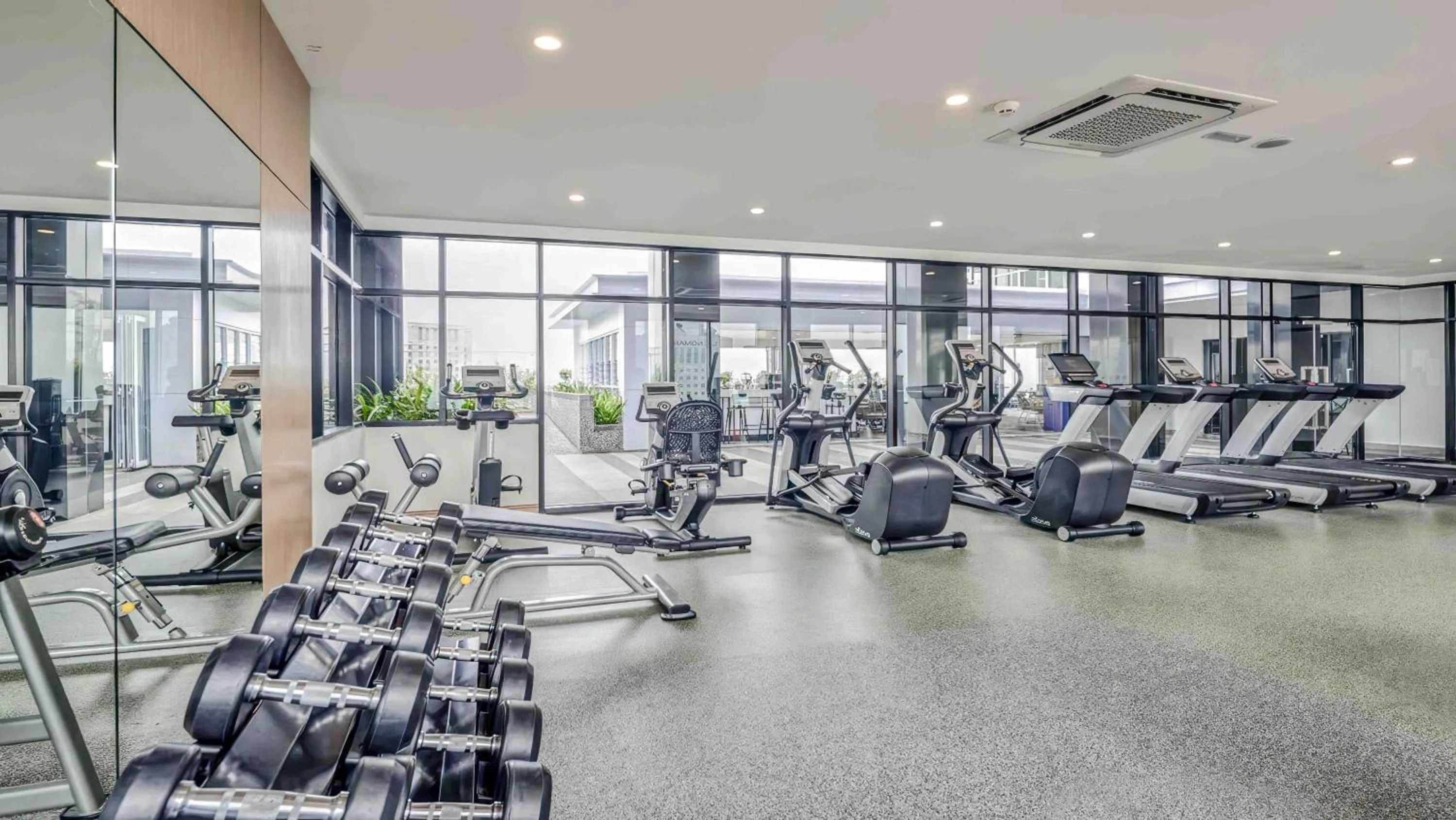Fitness centre/facilities in Shama Suasana Johor Bahru Formerly known as Suasana All Suites Hotels Johor Bahru