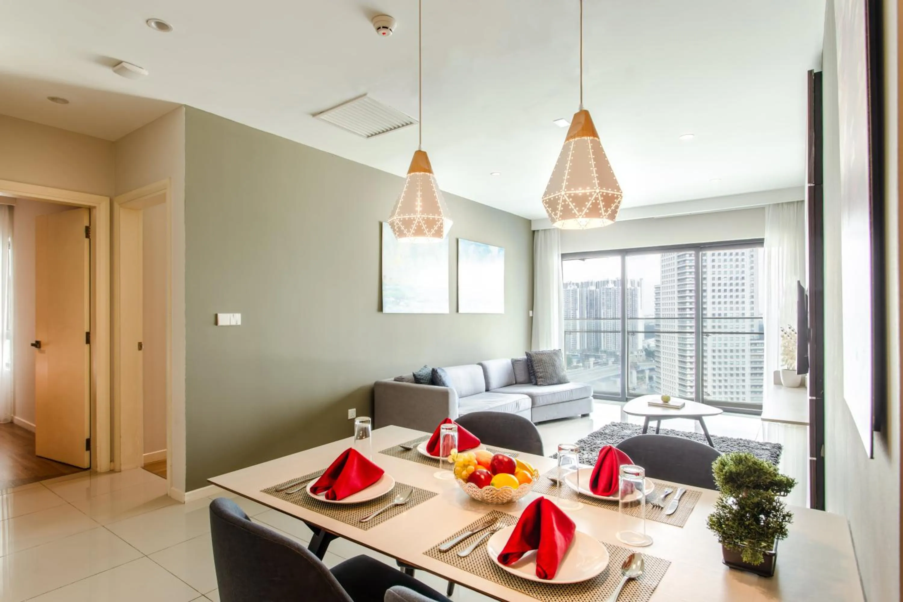 Dining area in Shama Suasana Johor Bahru Formerly known as Suasana All Suites Hotels Johor Bahru