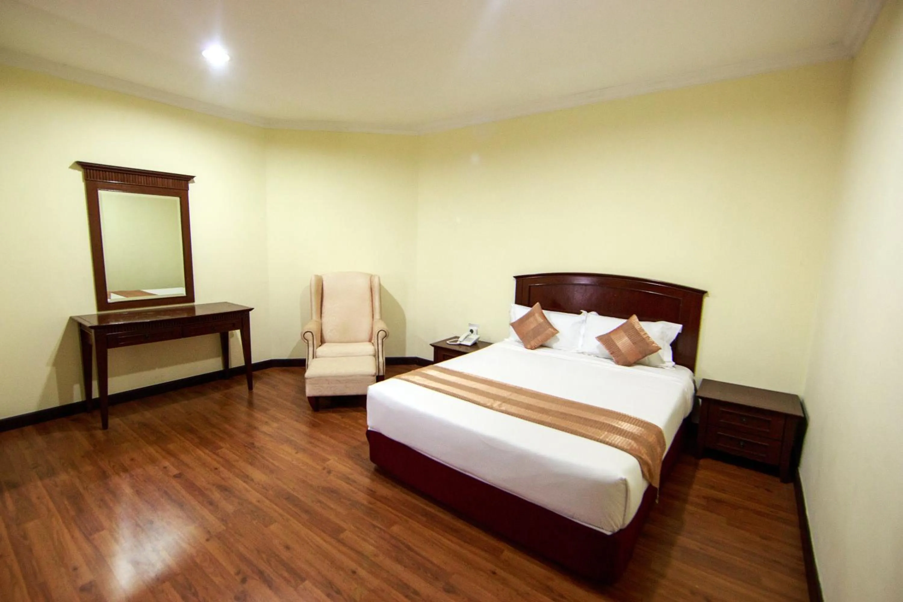 Bed in Beta Service Apartment