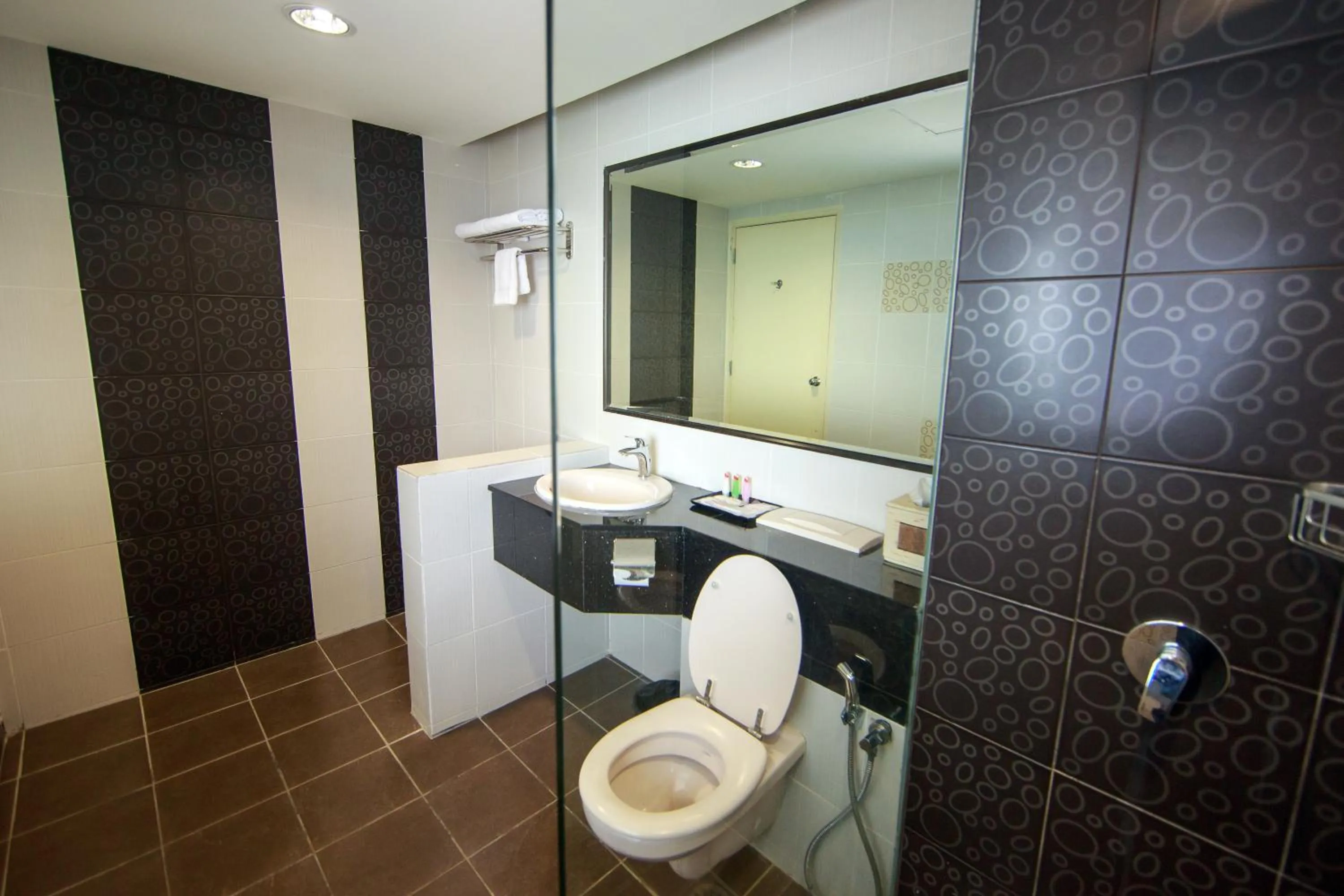 Bathroom in Beta Service Apartment