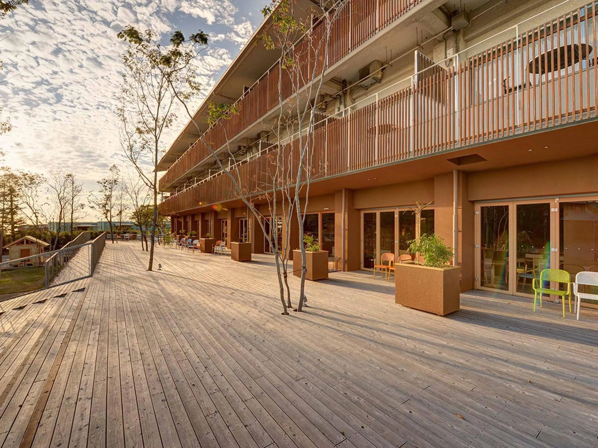 Property building in Hotel Lodge Maishima