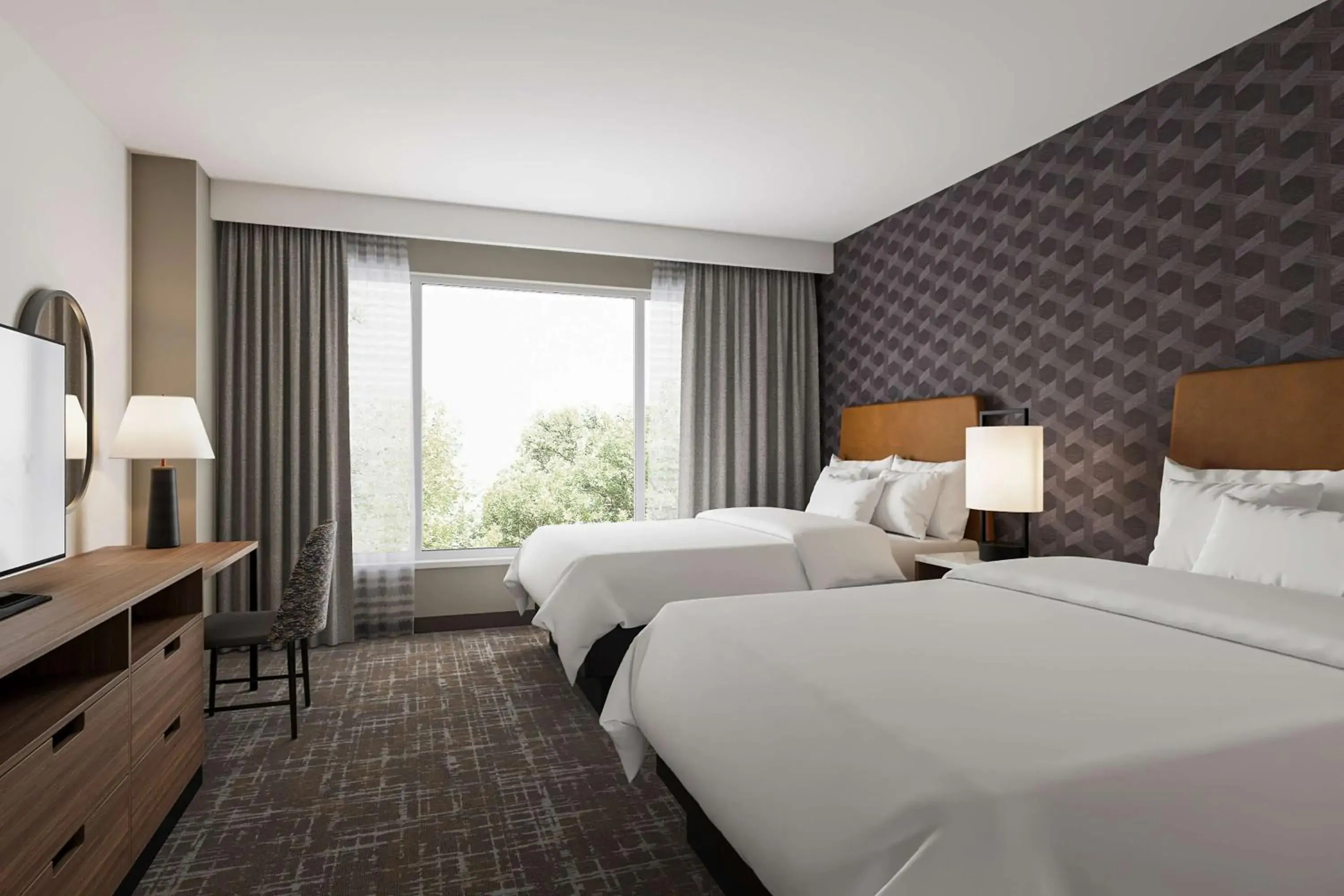 Photo of the whole room, Bed in Embassy Suites Huntsville Photo of the whole room, Bed in Embassy Suites Huntsville