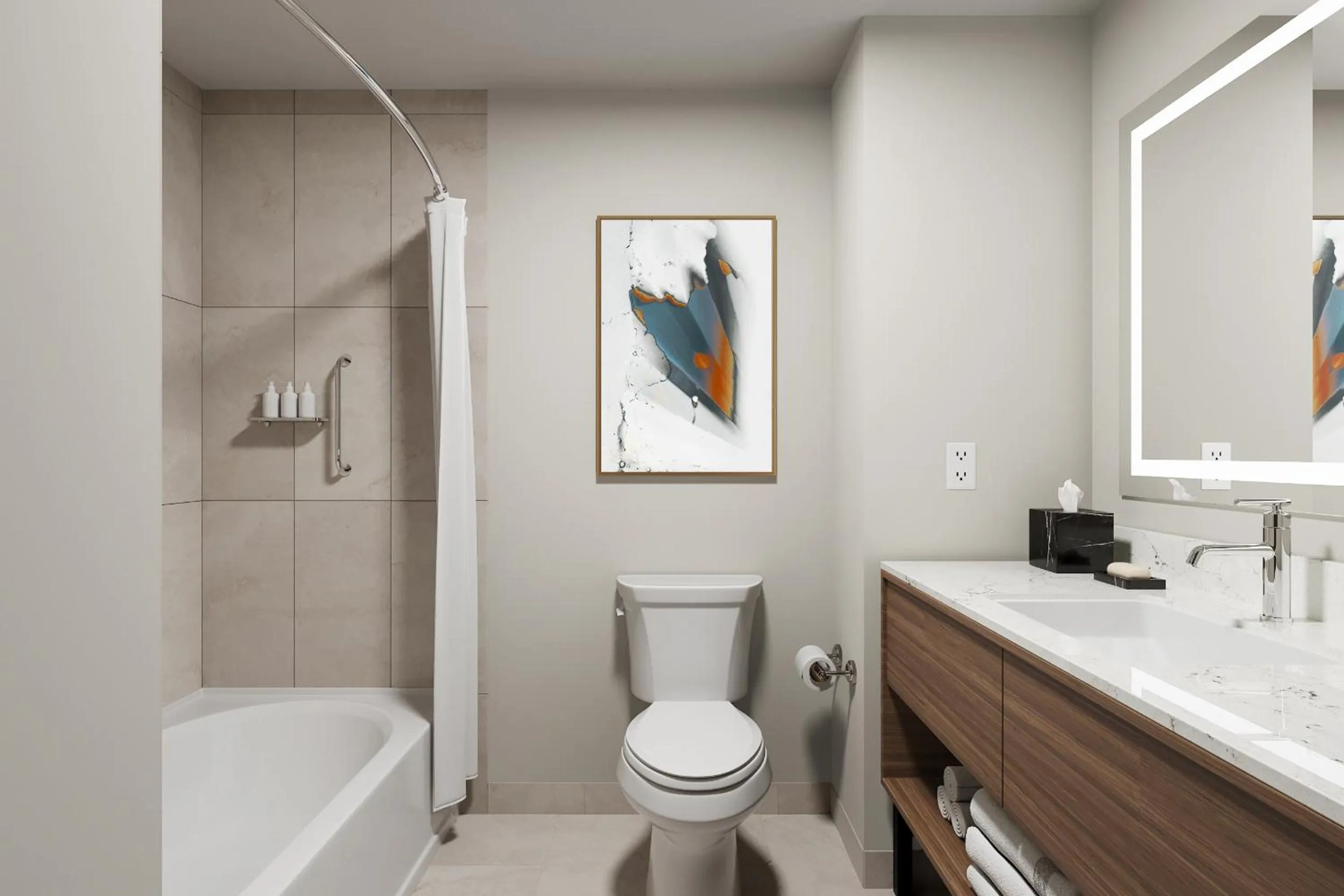 Bathroom in Embassy Suites Huntsville