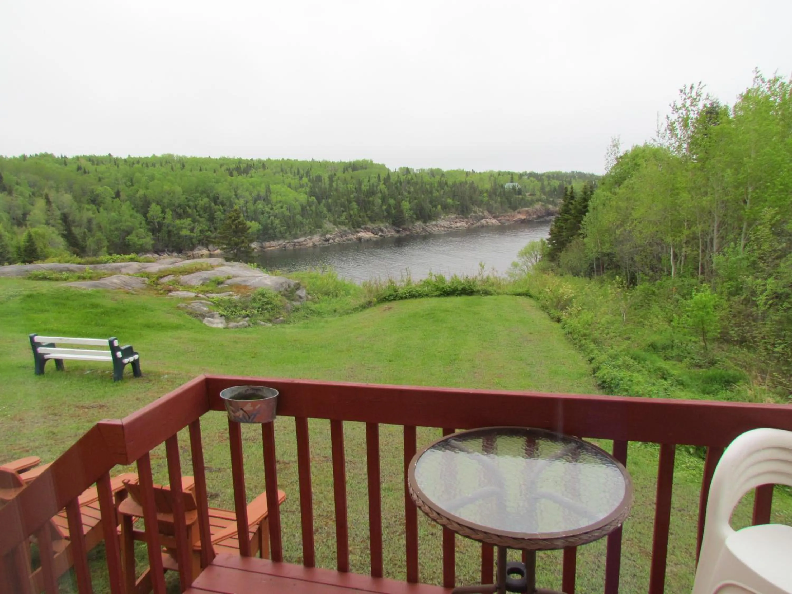 Natural landscape in Les Chalets au Bord de la Mer