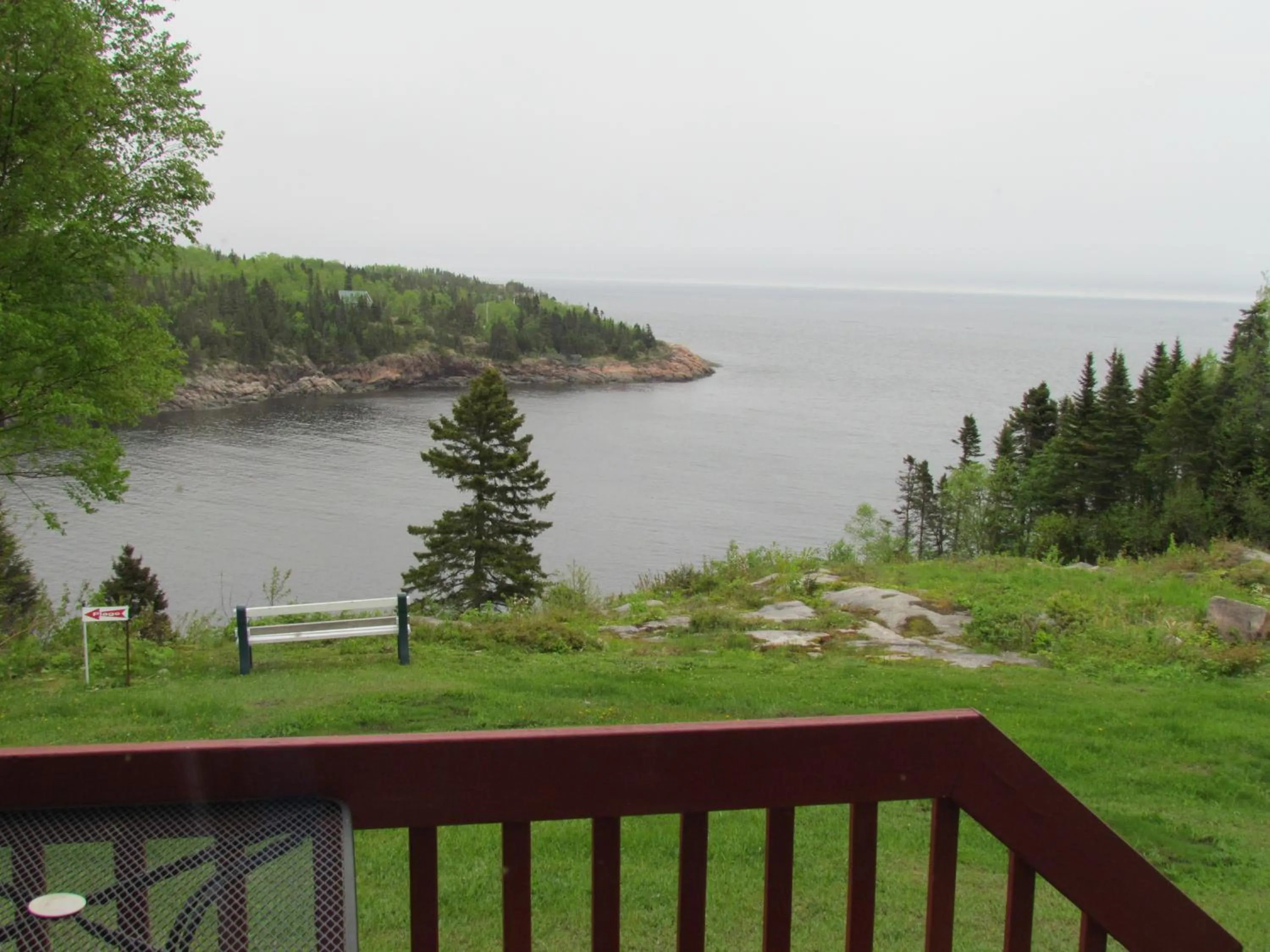 Sea view in Les Chalets au Bord de la Mer
