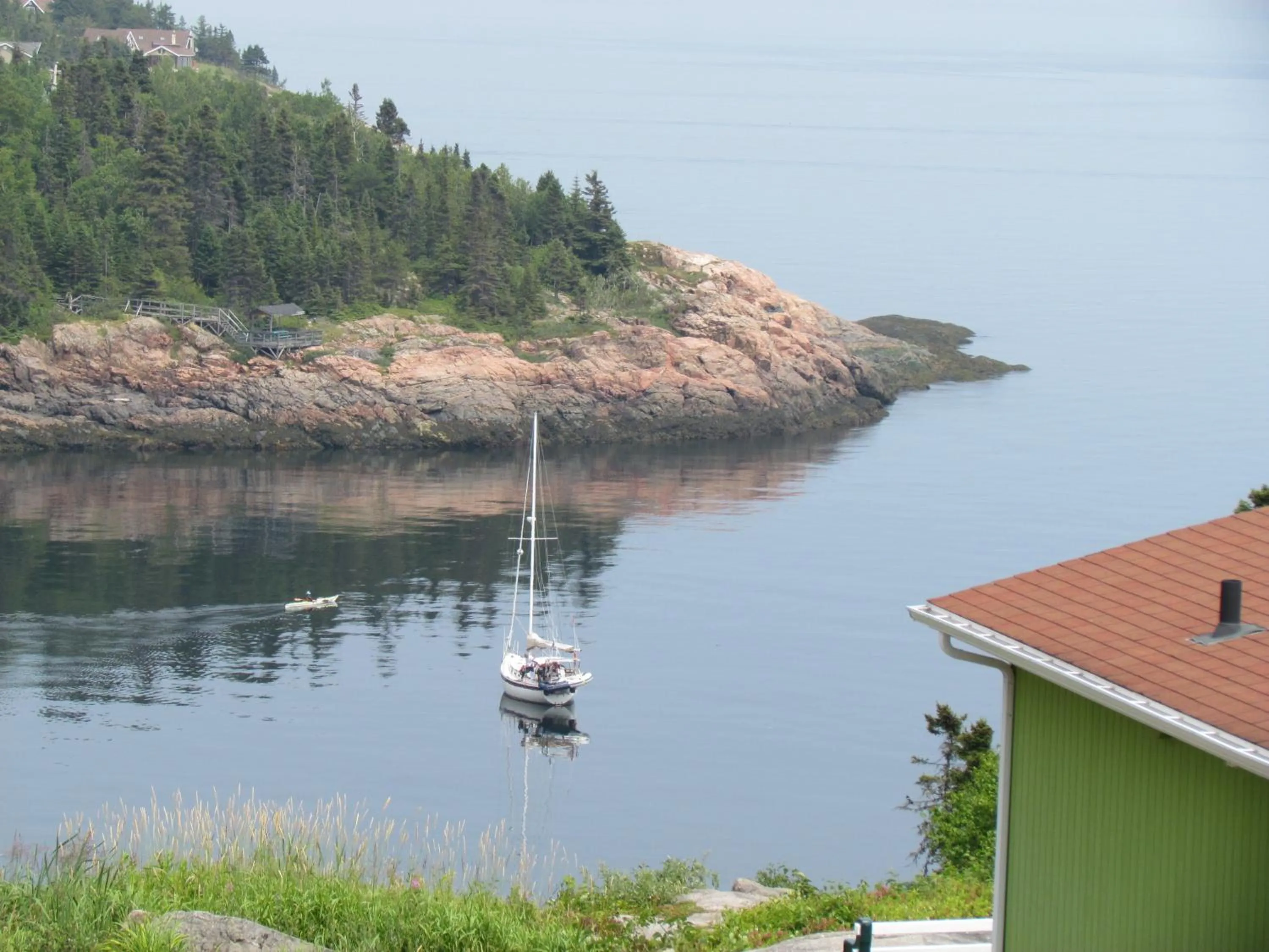 Natural landscape in Les Chalets au Bord de la Mer