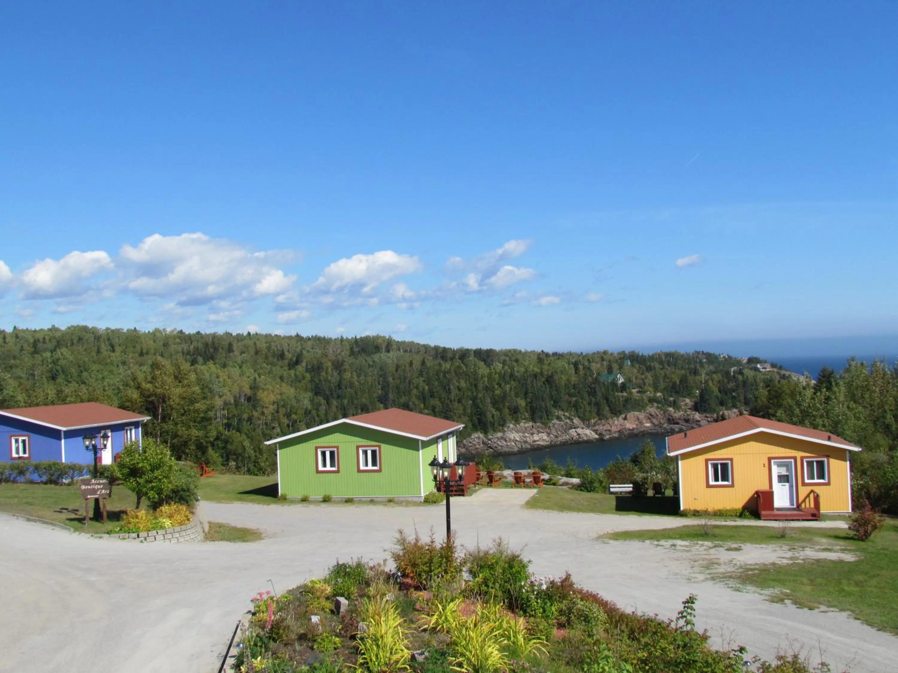 View (from property/room) in Les Chalets au Bord de la Mer