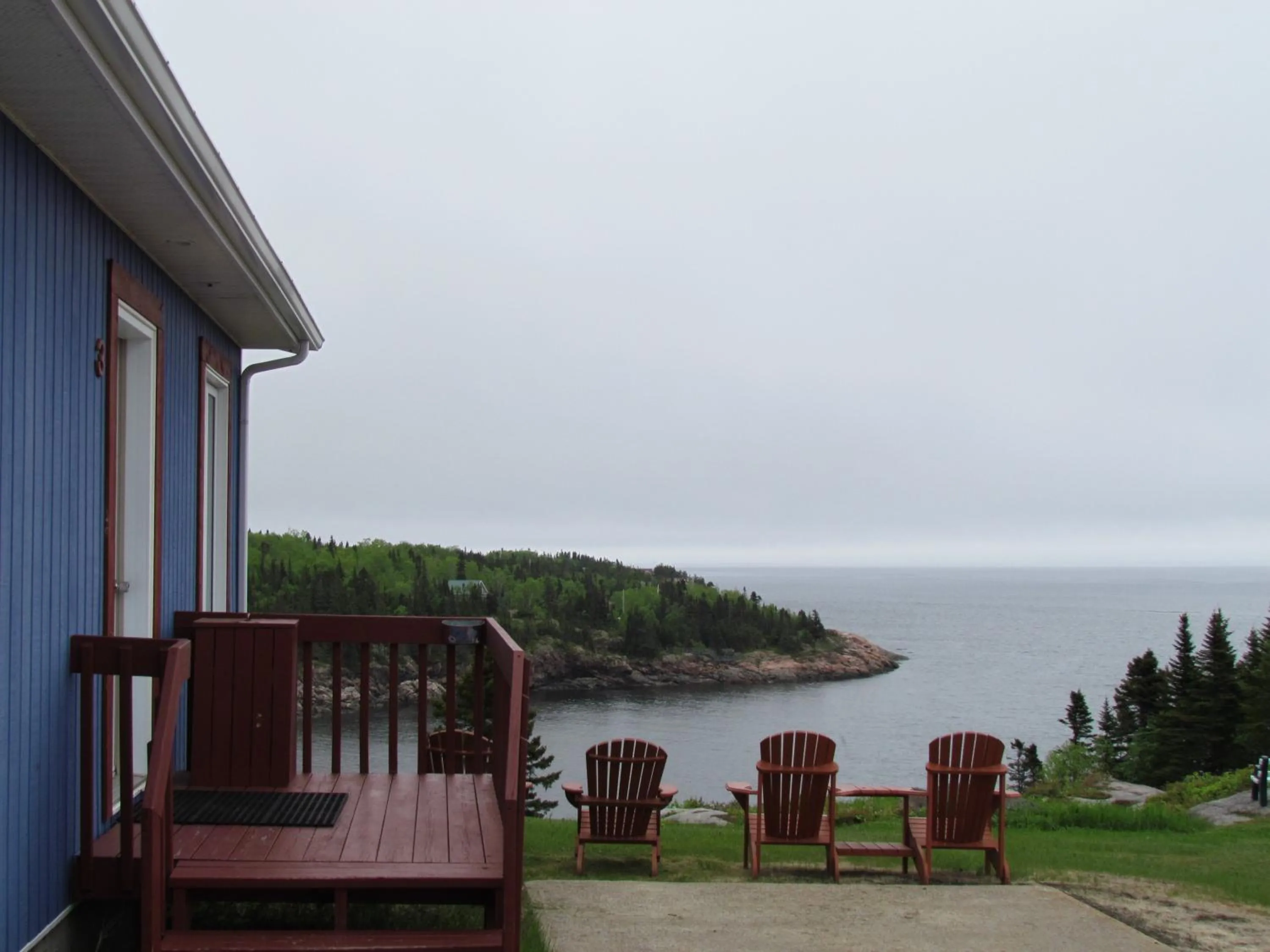 Sea view in Les Chalets au Bord de la Mer