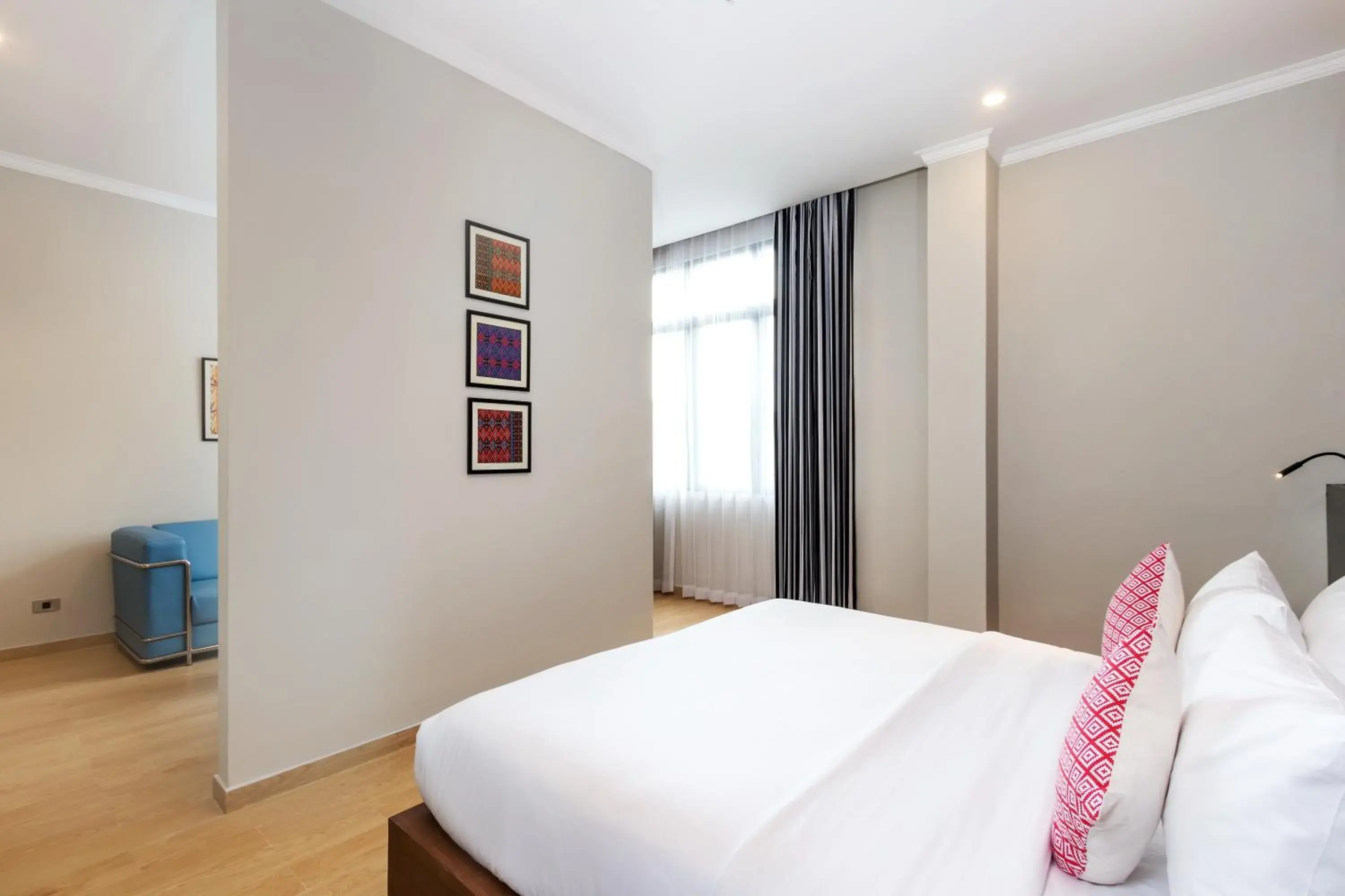 Bed in S Loft Manado Bed in S Loft Manado