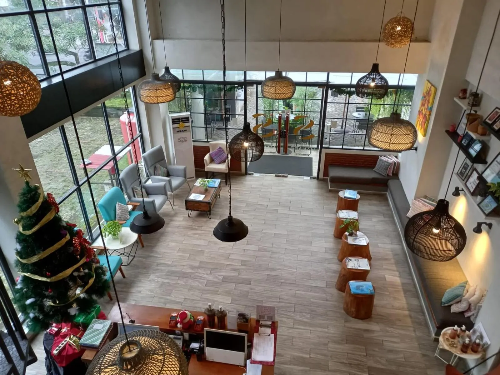 Seating area in S Loft Manado