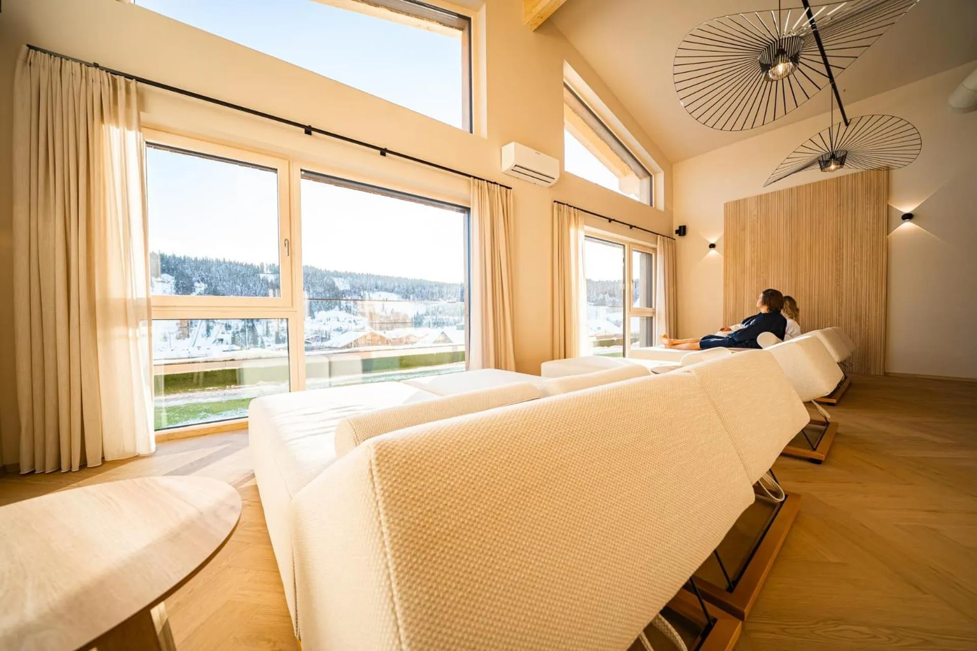 Spa and wellness centre/facilities in Hotel Pehab - Dachstein Rooftop-Spa