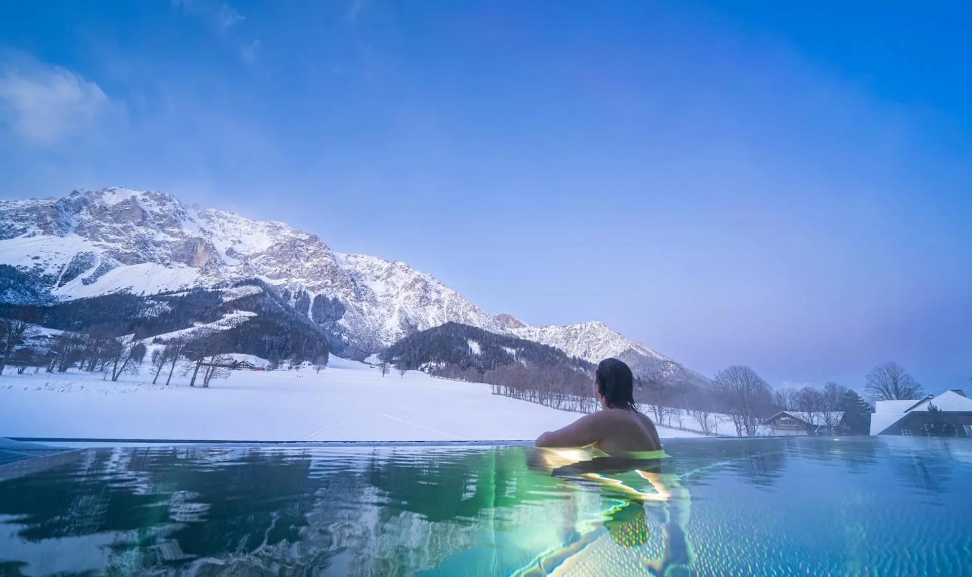 Swimming pool in Hotel Pehab - Dachstein Rooftop-Spa