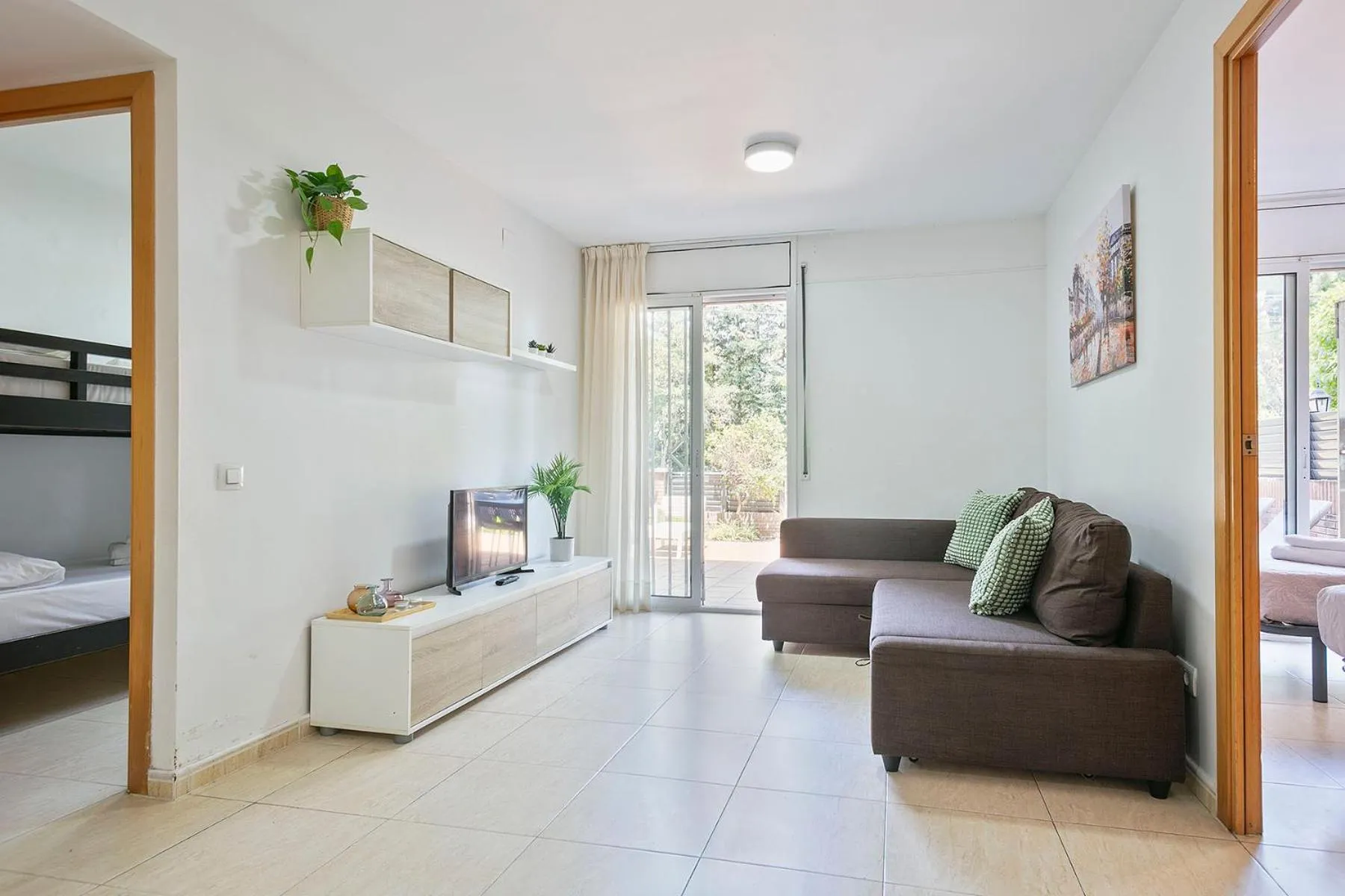 TV and multimedia, Bed in Apartamentos Velor