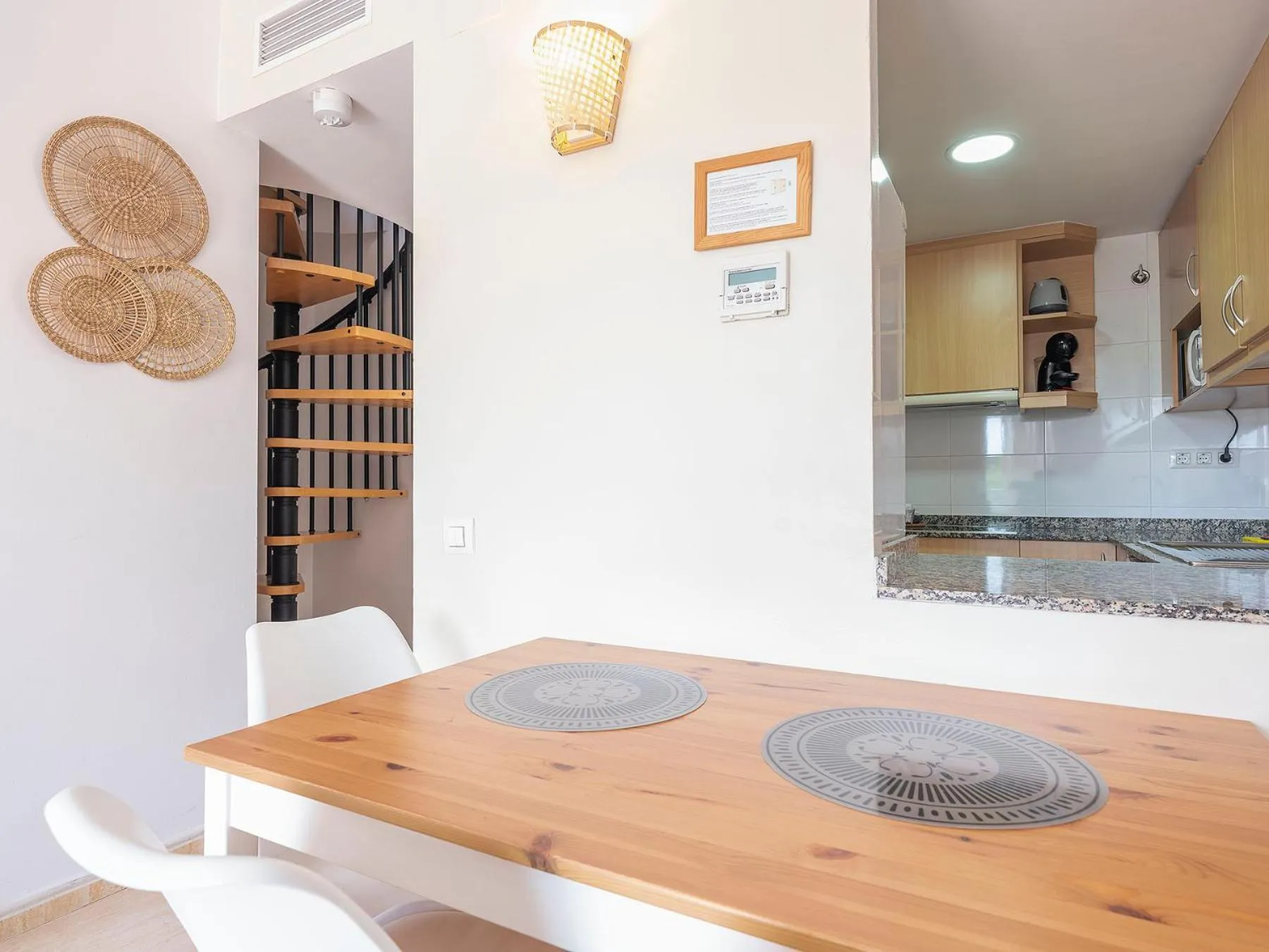 Kitchen or kitchenette in Apartamentos Velor