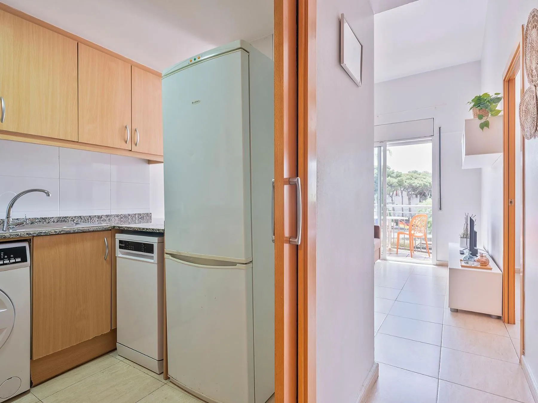 Kitchen or kitchenette in Apartamentos Velor