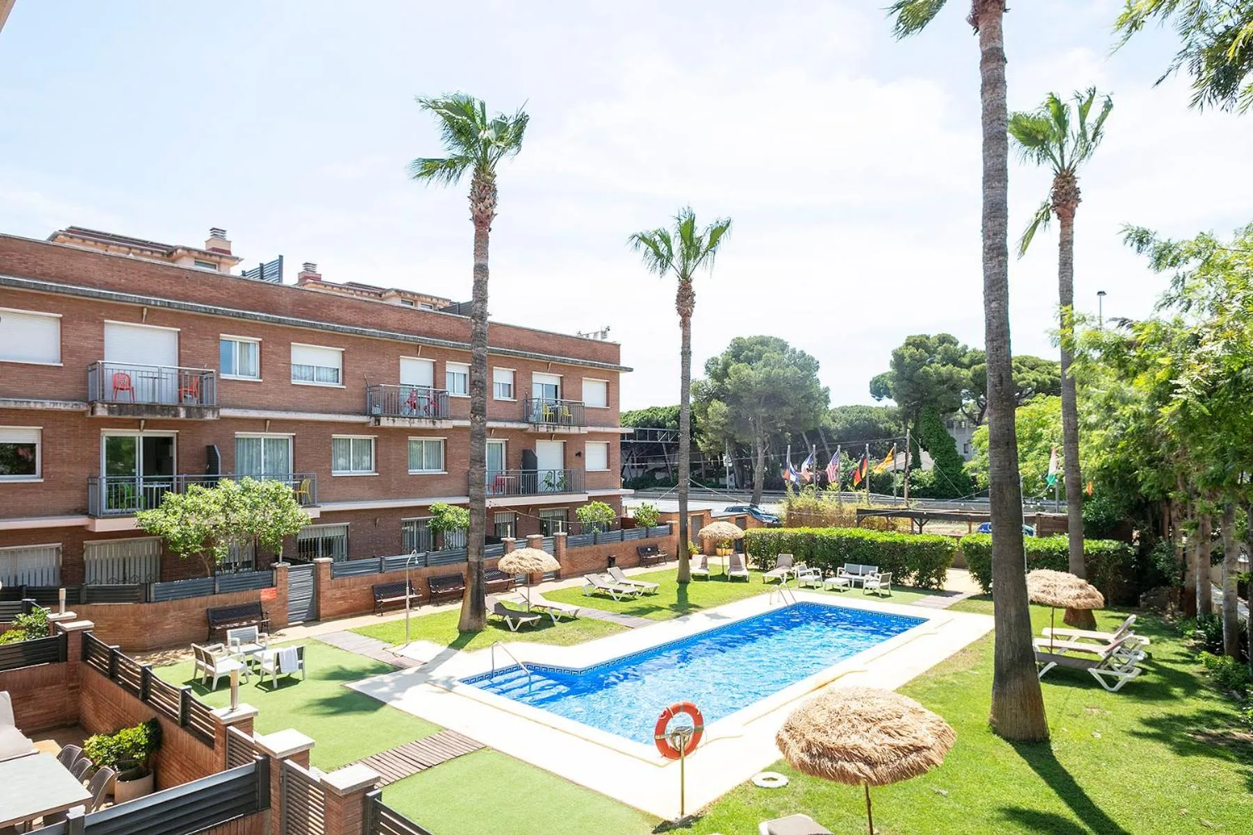 Garden in Apartamentos Velor