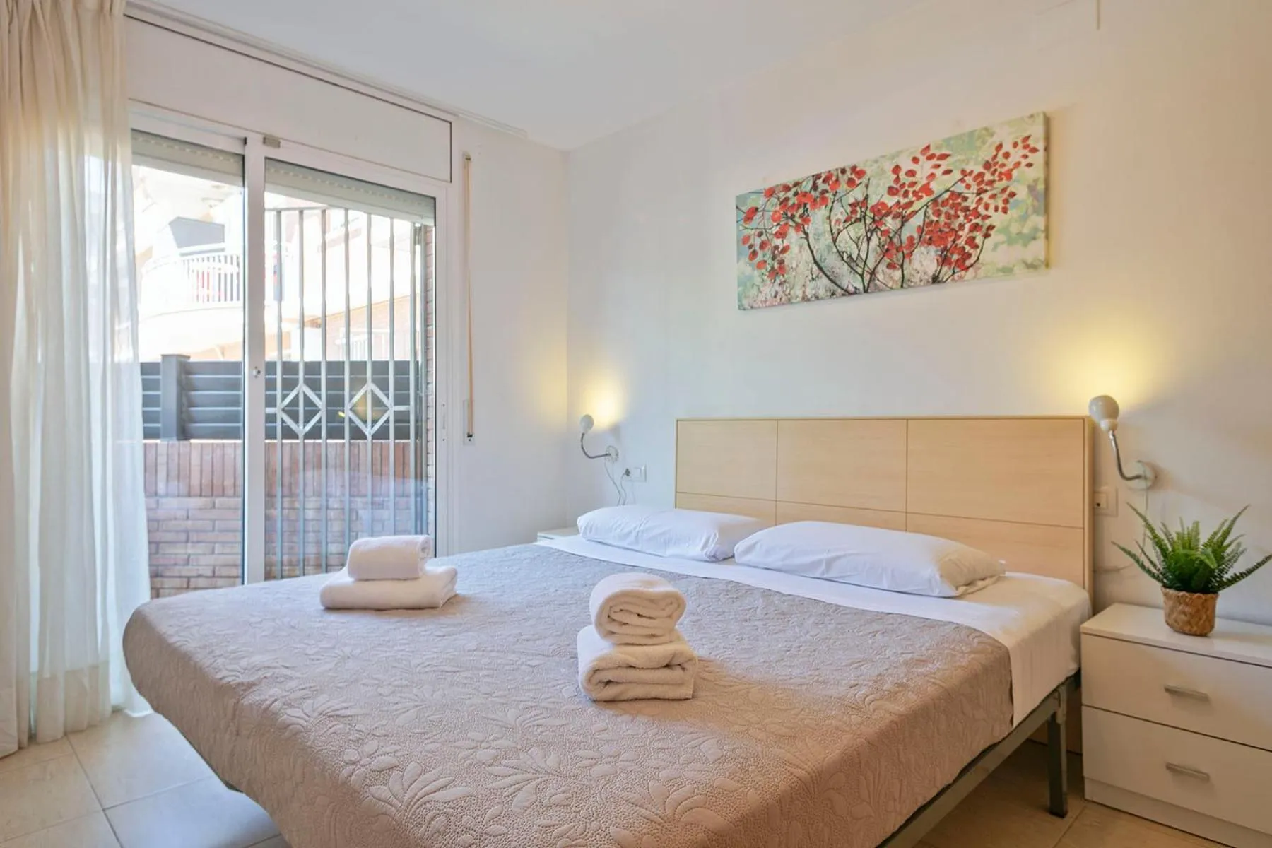 Bedroom, Bed in Apartamentos Velor