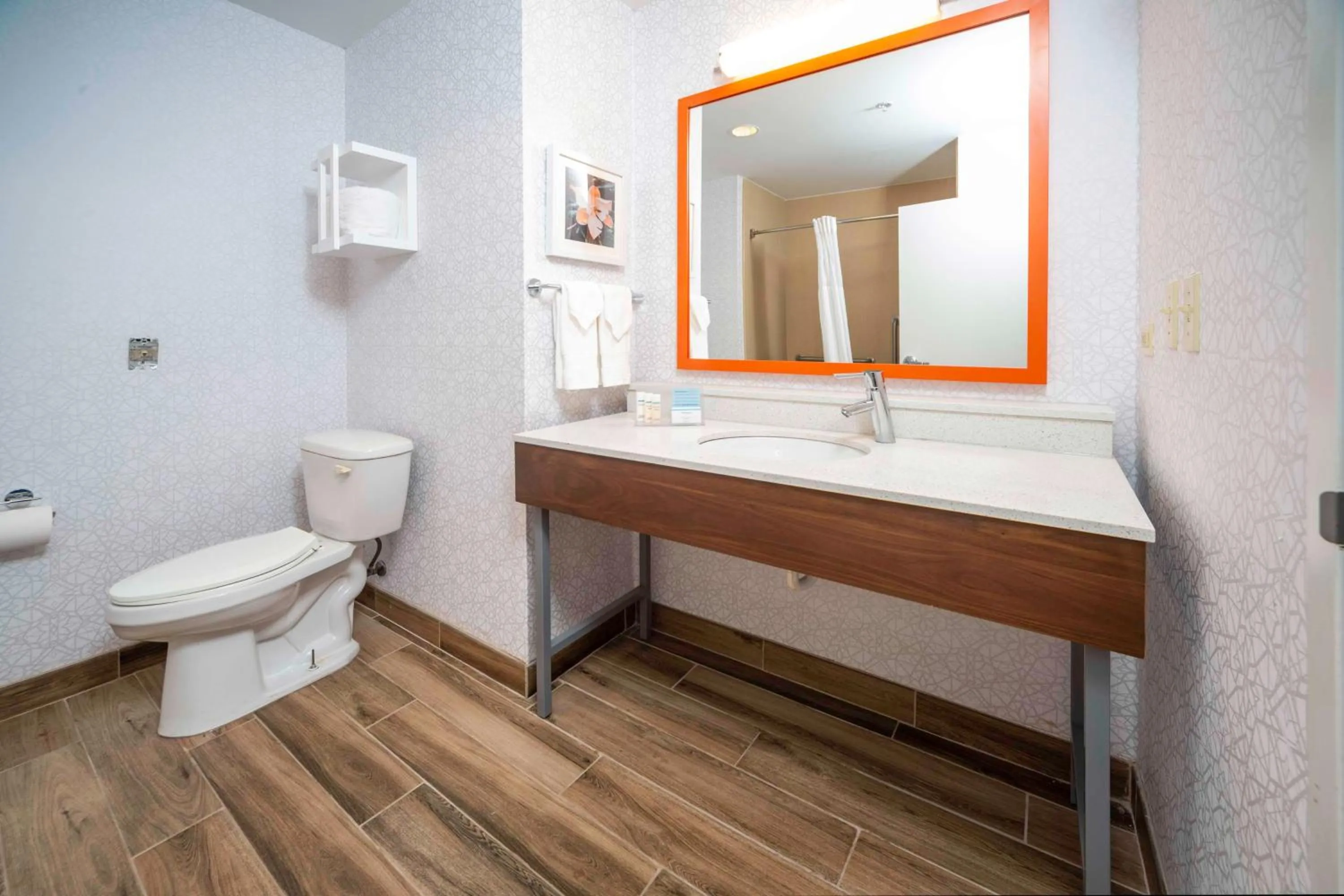 Bathroom in Hampton Inn and Suites New Iberia