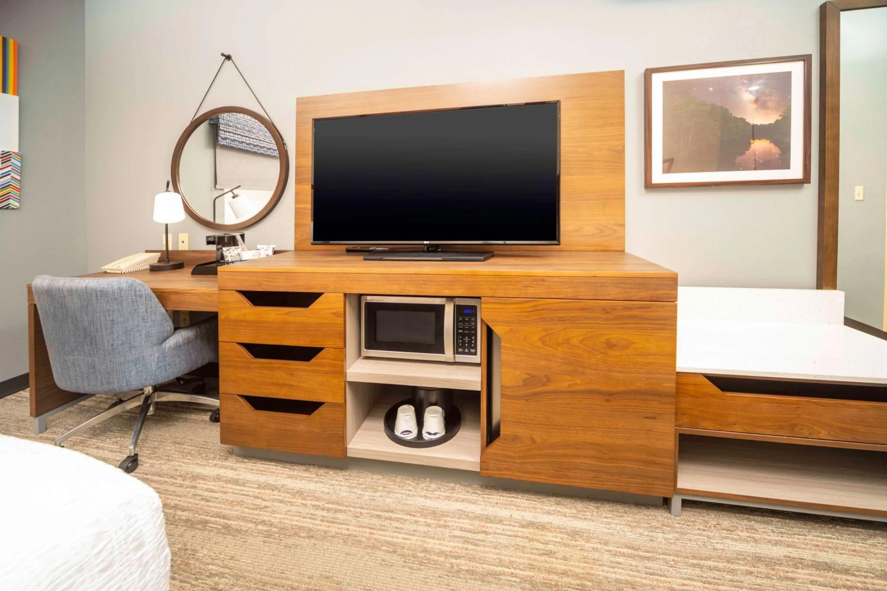 Bedroom, Bed in Hampton Inn and Suites New Iberia