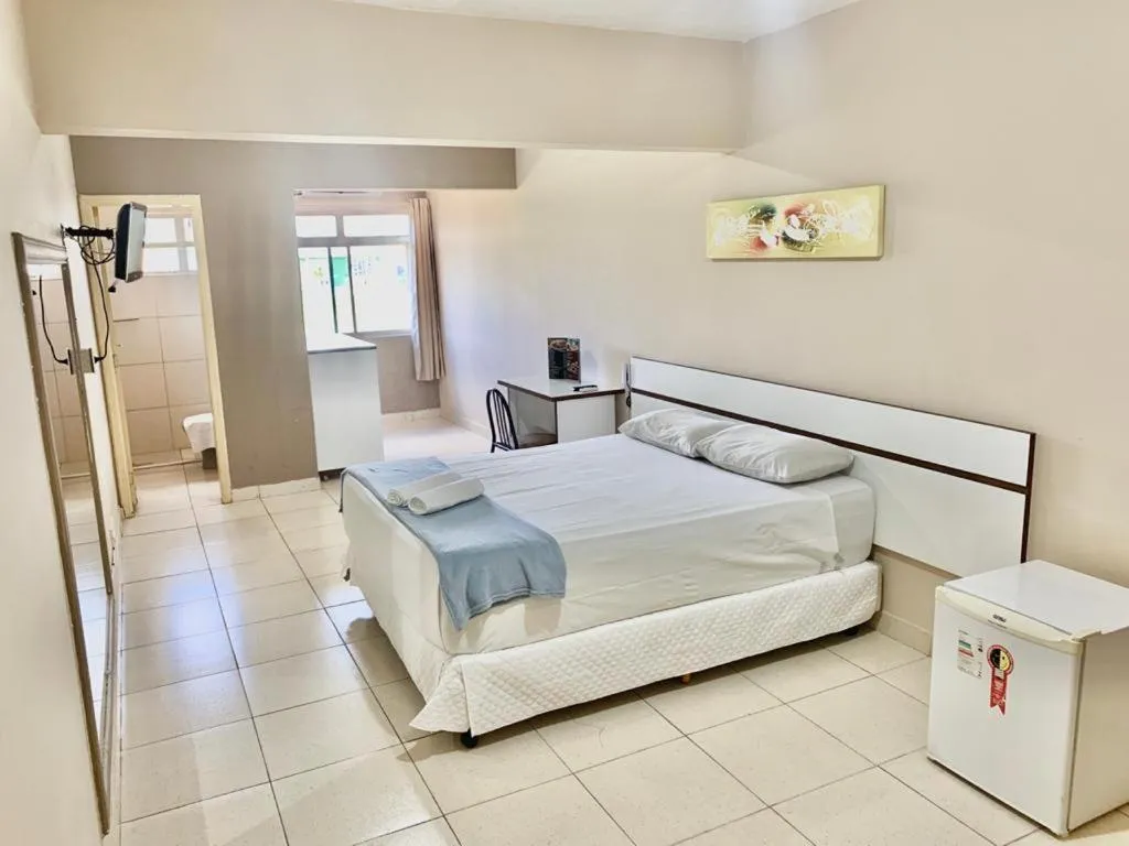 Bedroom, Bed in Hotel Sublime - Pistão Sul - Próximo a Universidade Católica de Brasília