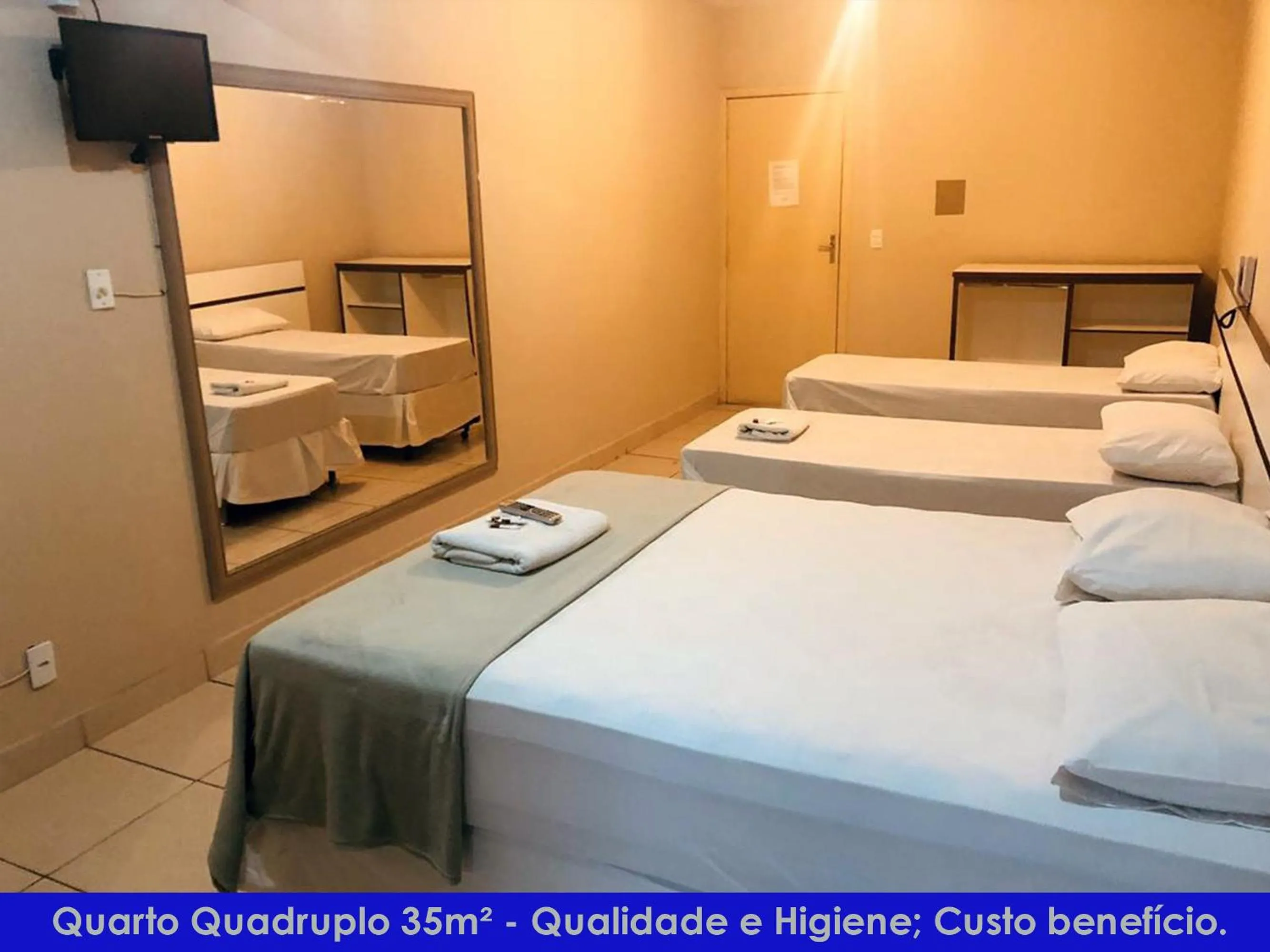 Bedroom, Bed in Hotel Sublime - Pistão Sul - Próximo a Universidade Católica de Brasília