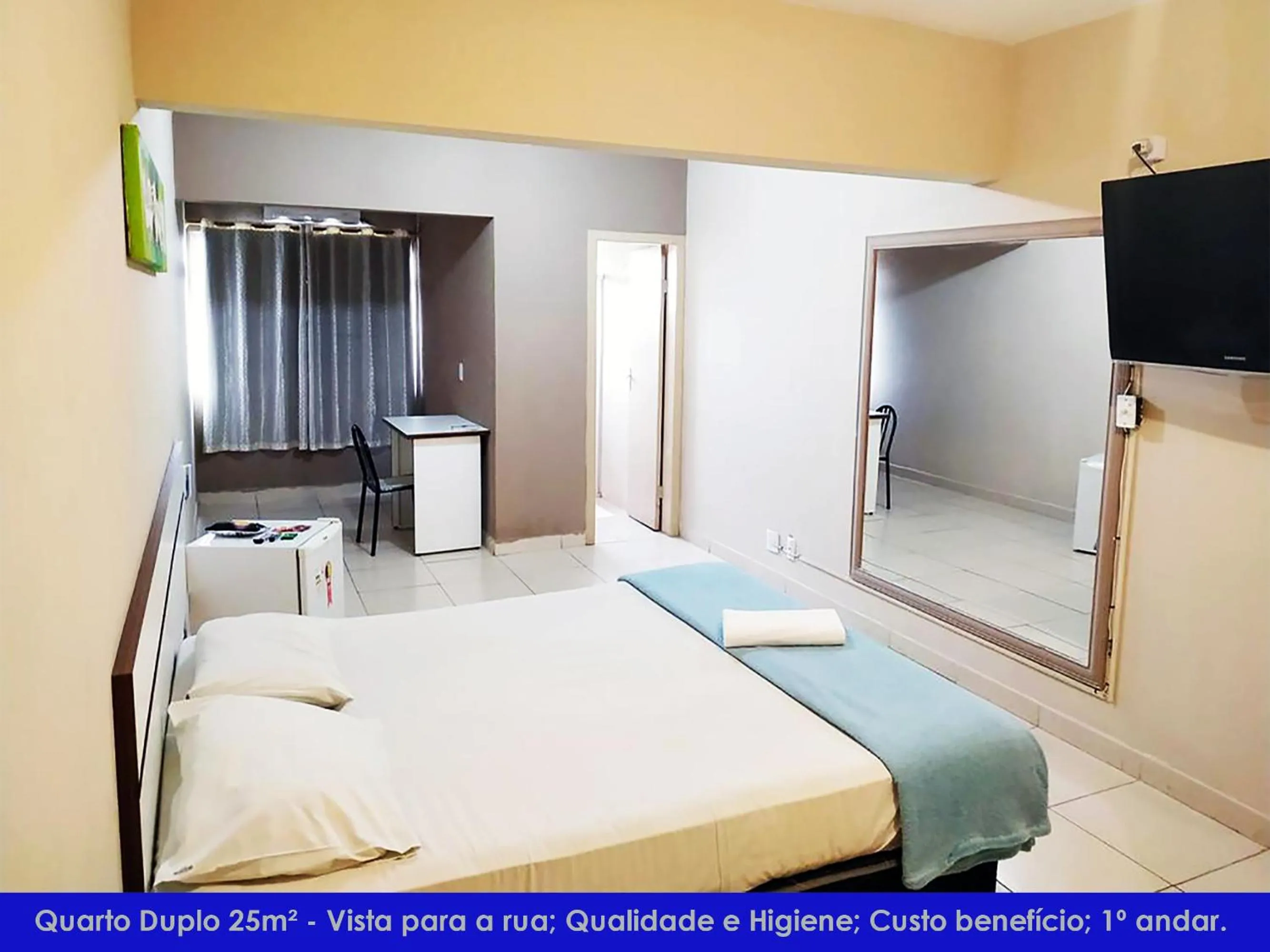 Bedroom, Bed in Hotel Sublime - Pistão Sul - Próximo a Universidade Católica de Brasília