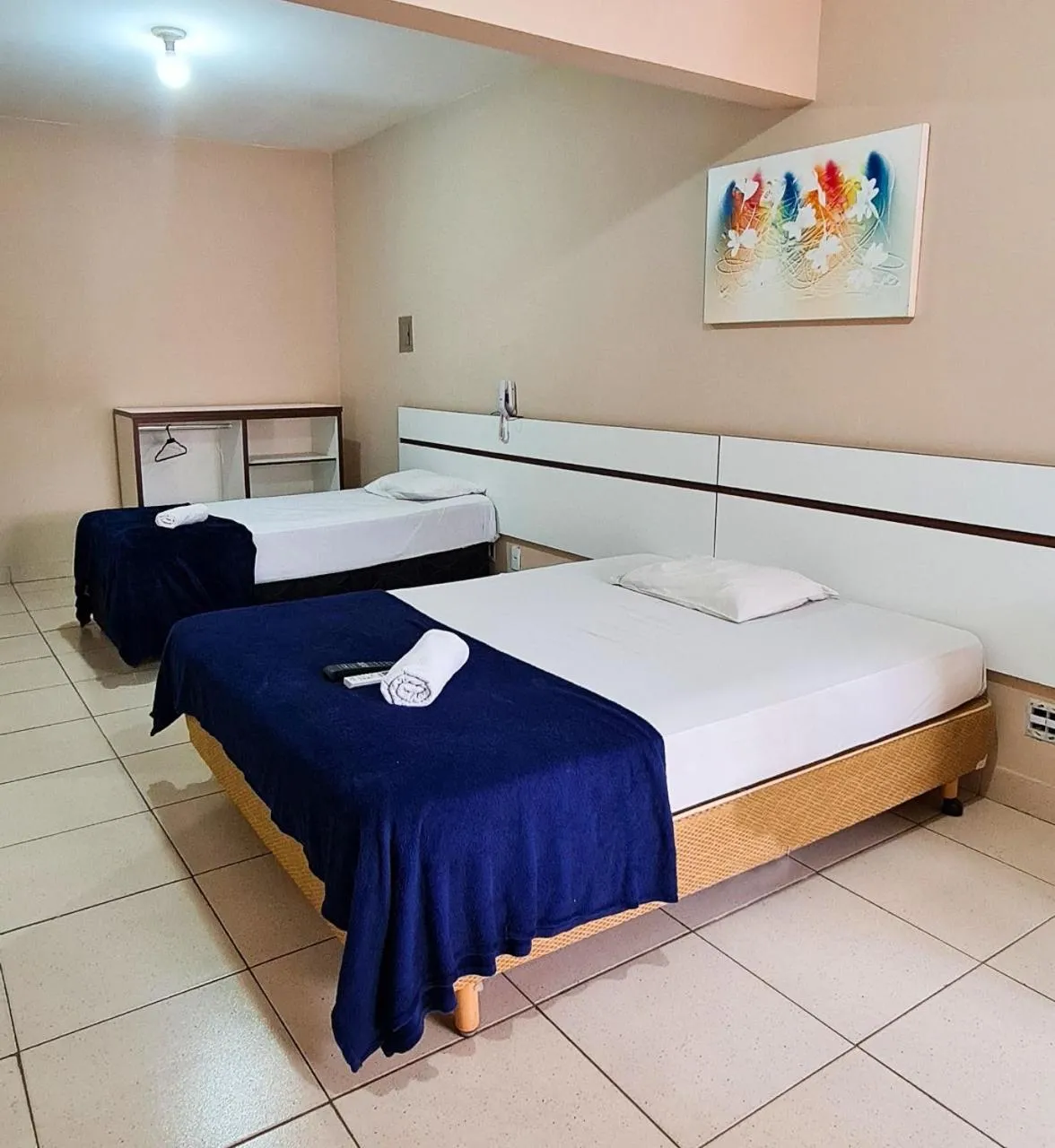 Bedroom, Bed in Hotel Sublime - Pistão Sul - Próximo a Universidade Católica de Brasília