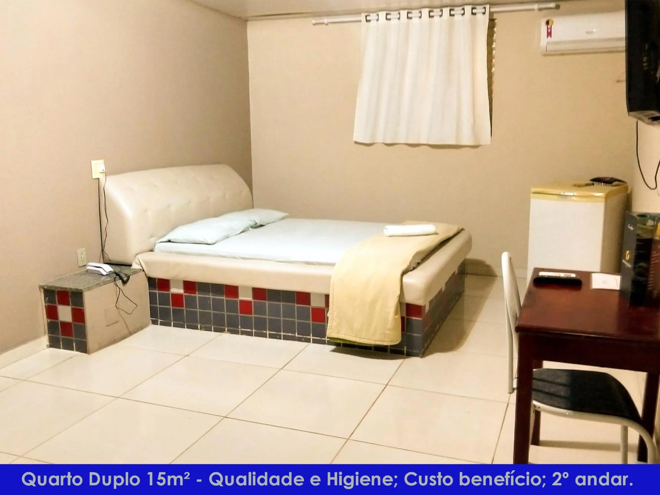 Bed in Hotel Sublime - Pistão Sul - Próximo a Universidade Católica de Brasília
