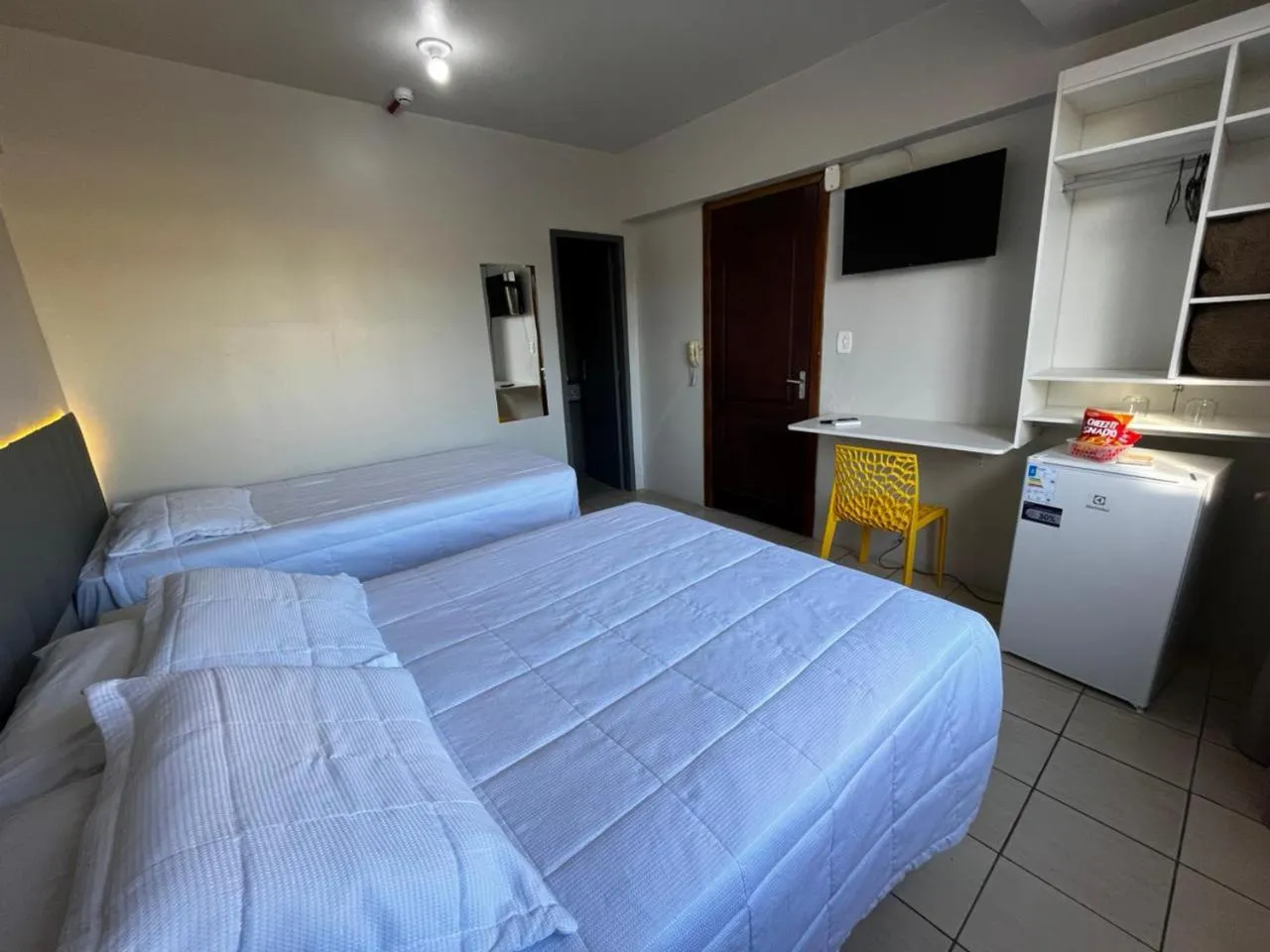 Bed in Hotel Ermitage