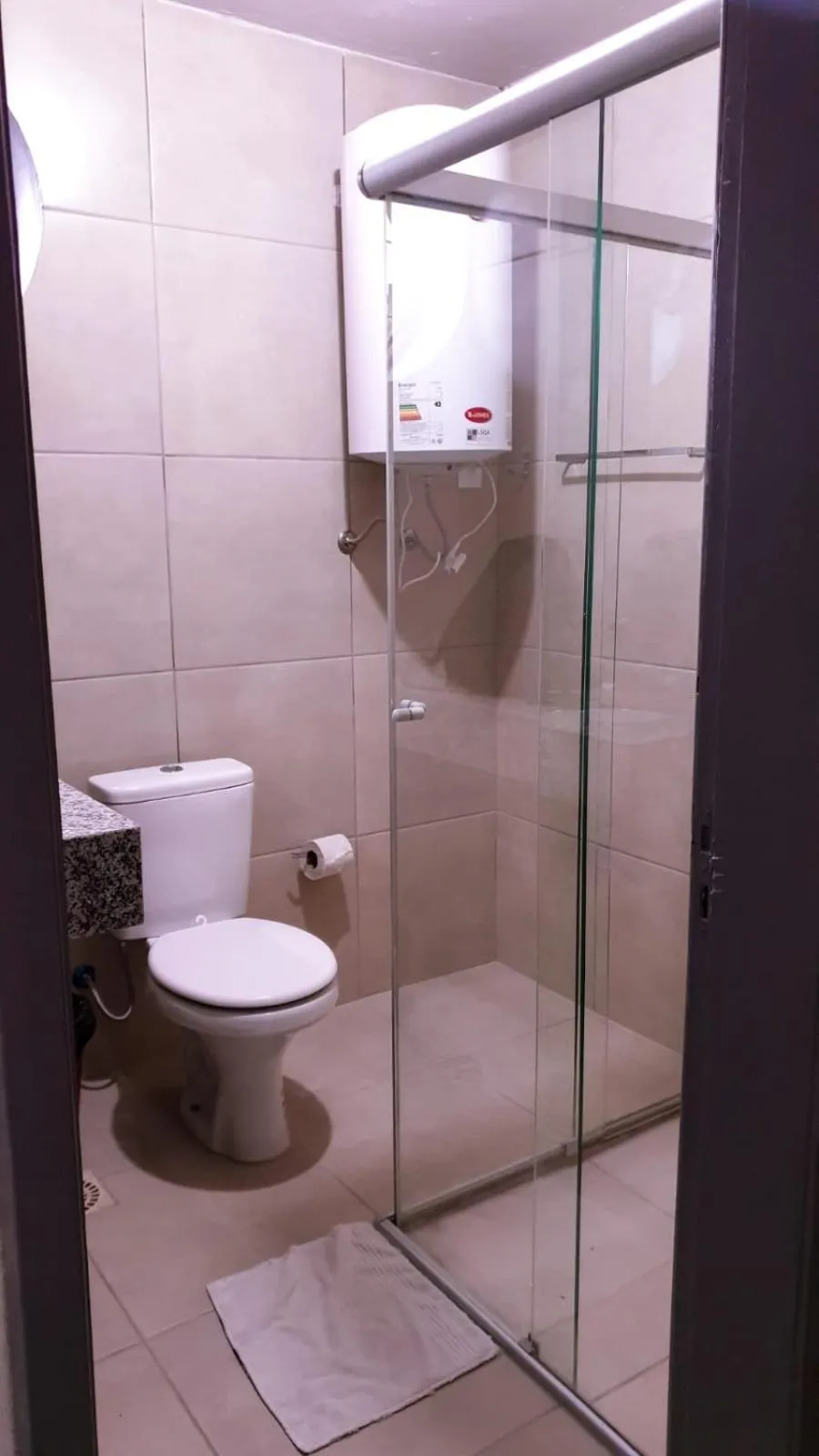 Shower in Hotel Ermitage