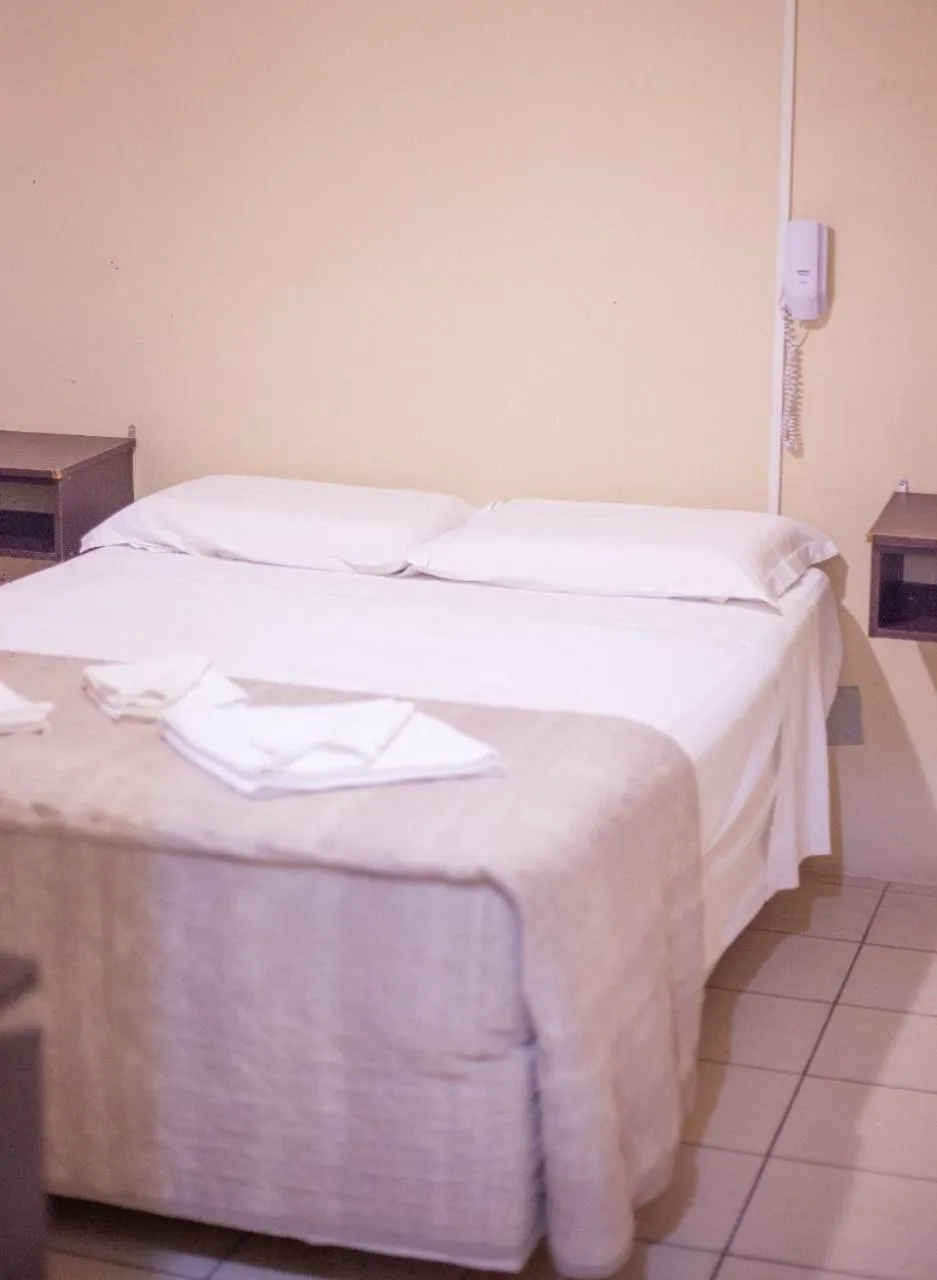 Bed in Hotel Ermitage