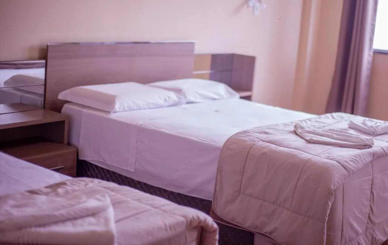 Bed in Hotel Ermitage