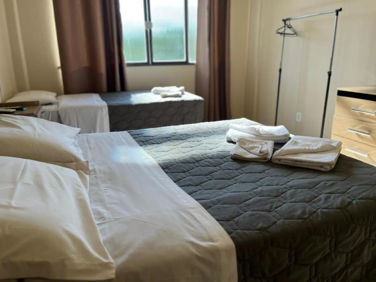 Bed in Hotel Ermitage