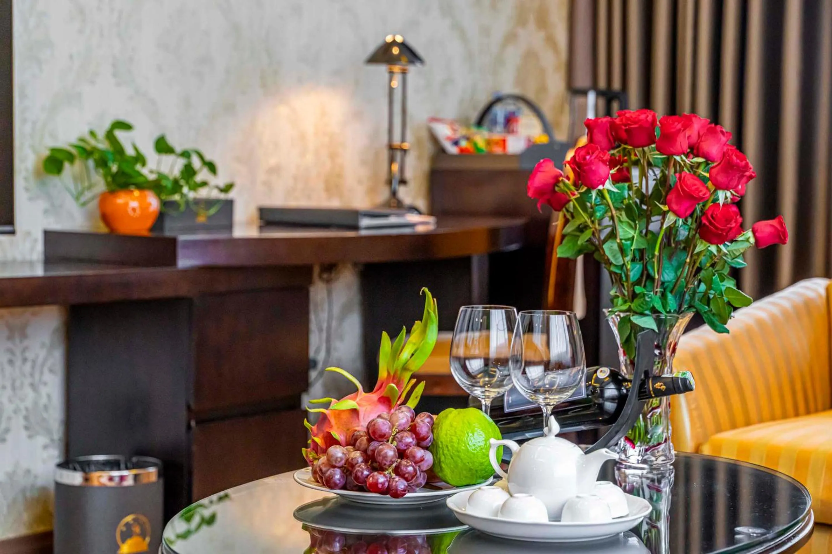 Food and drinks in Hoang Son Peace Hotel