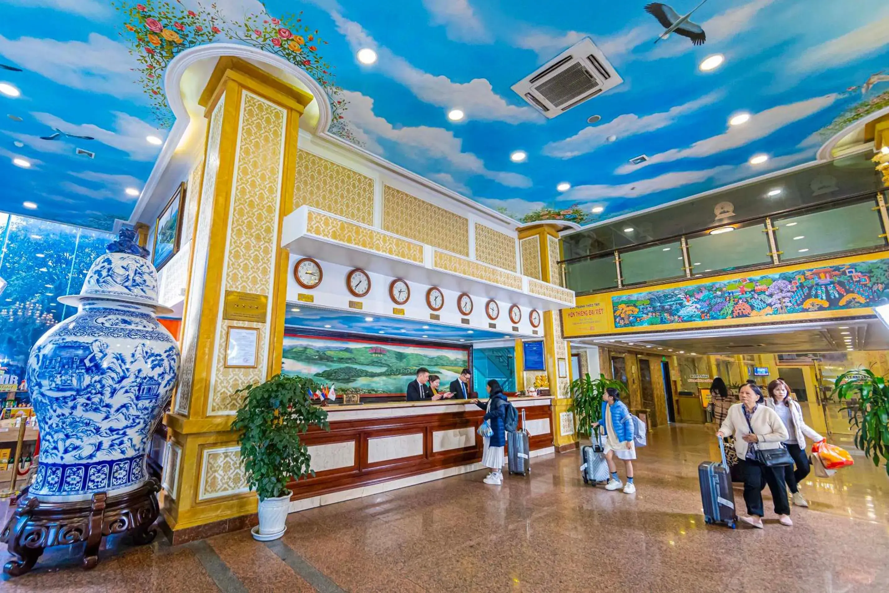 Lobby or reception in Hoang Son Peace Hotel Lobby or reception in Hoang Son Peace Hotel