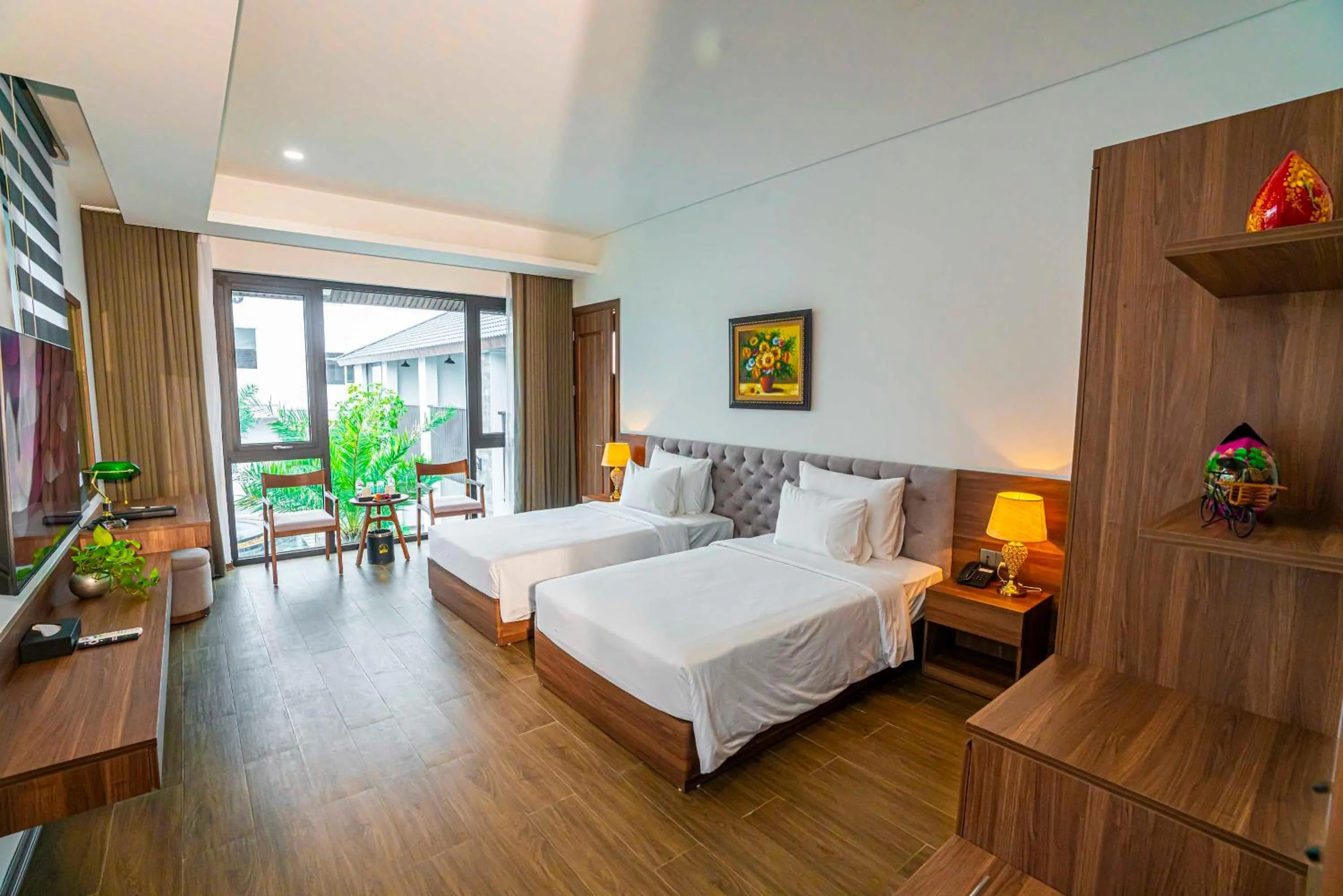 Photo of the whole room, Bed in Hoang Son Peace Hotel