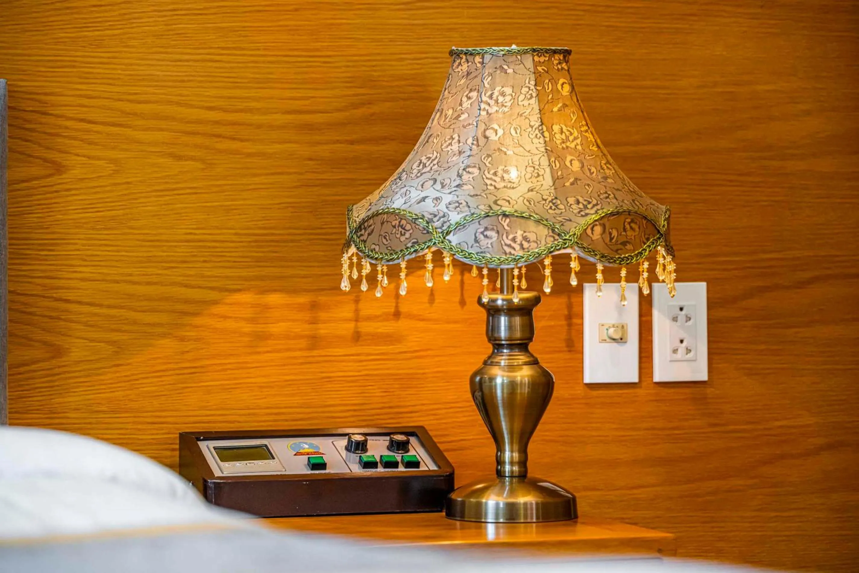 Decorative detail in Hoang Son Peace Hotel