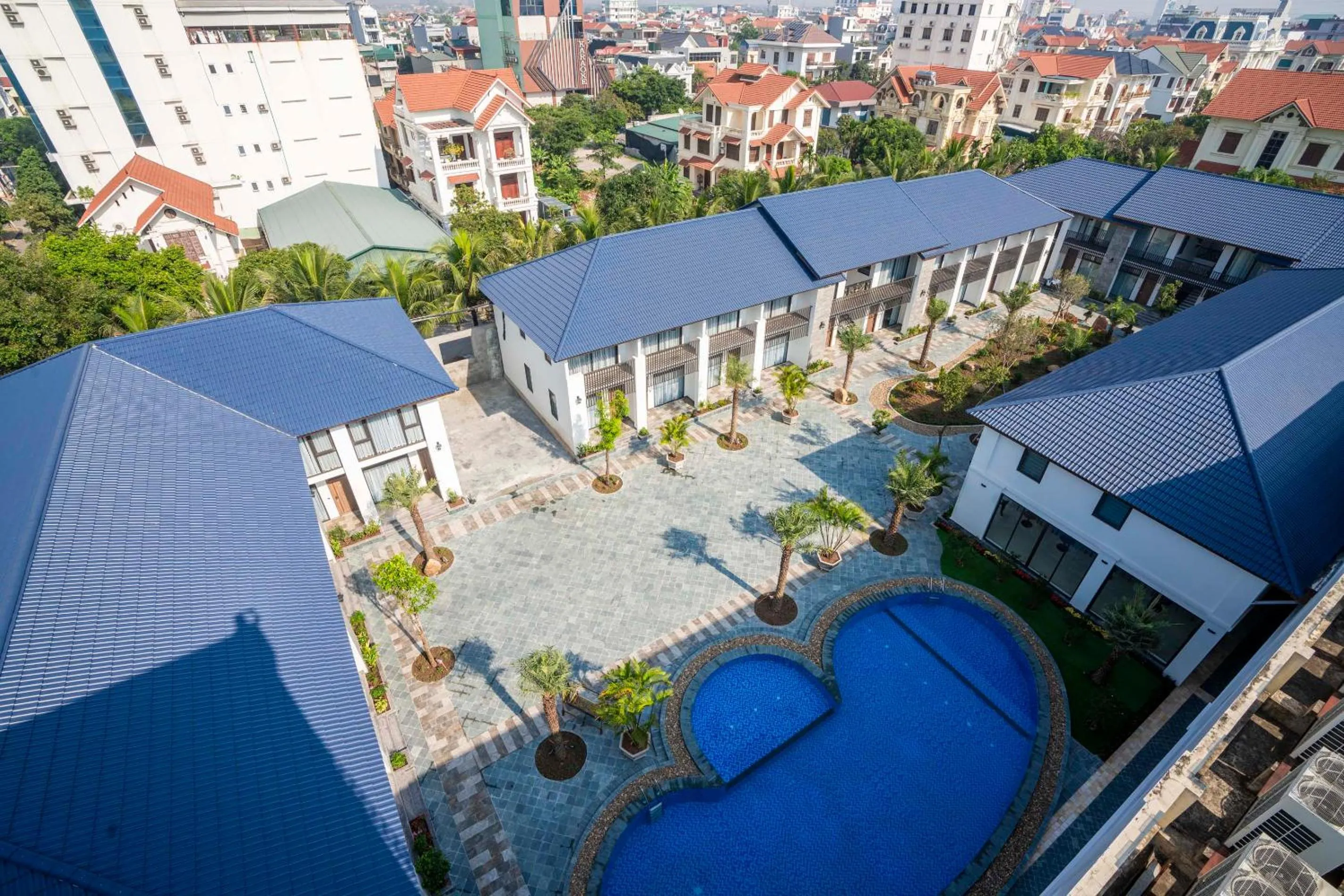 Property building in Hoang Son Peace Hotel