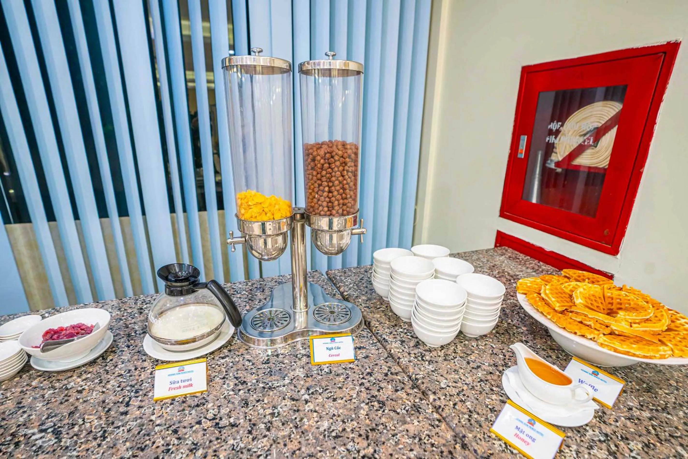 Breakfast in Hoang Son Peace Hotel