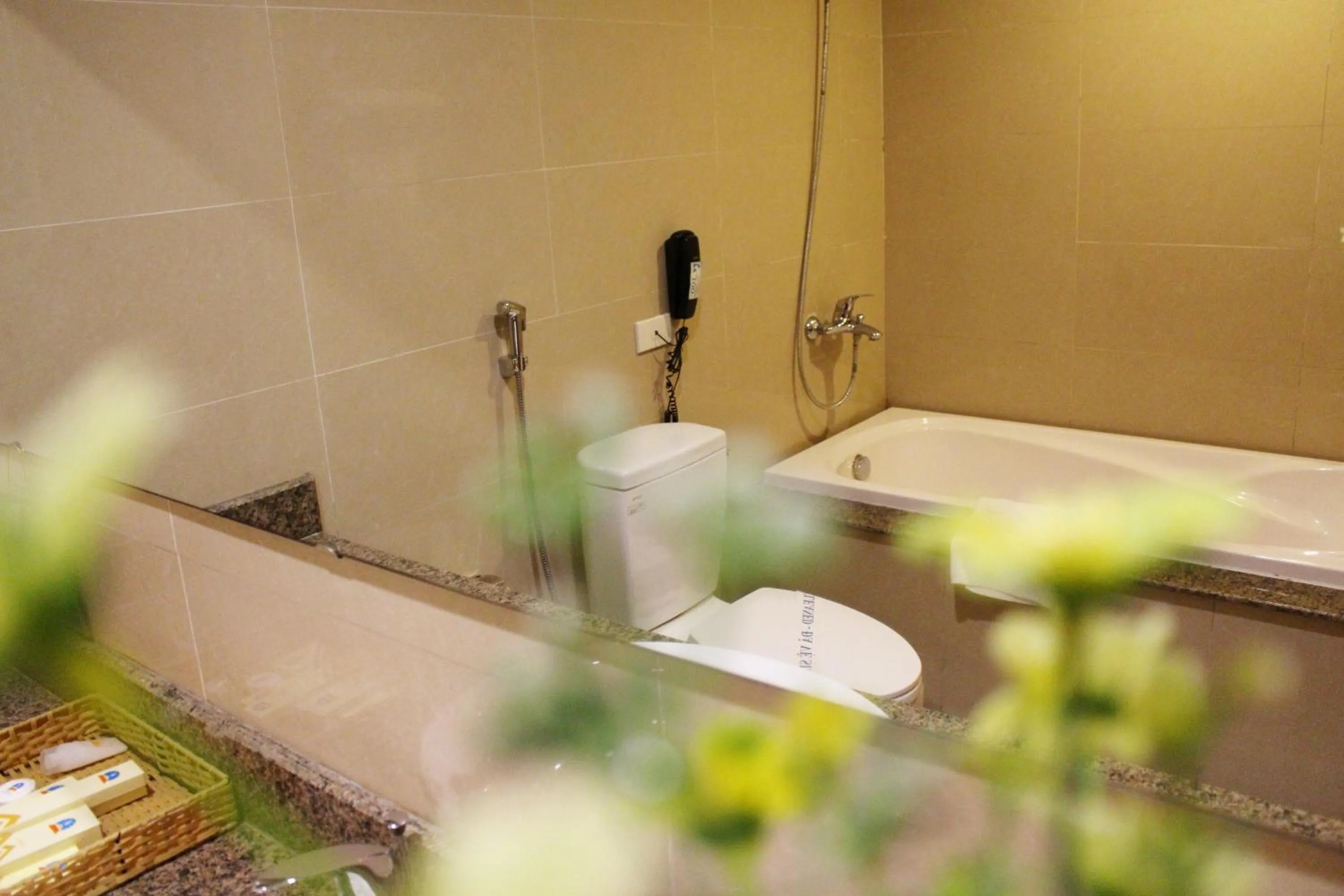 Bathroom in Hoang Son Peace Hotel