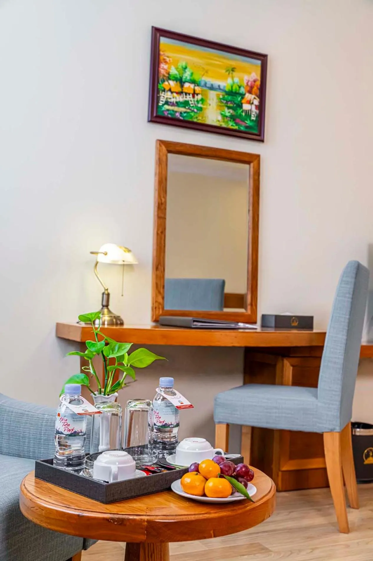 Seating area in Hoang Son Peace Hotel