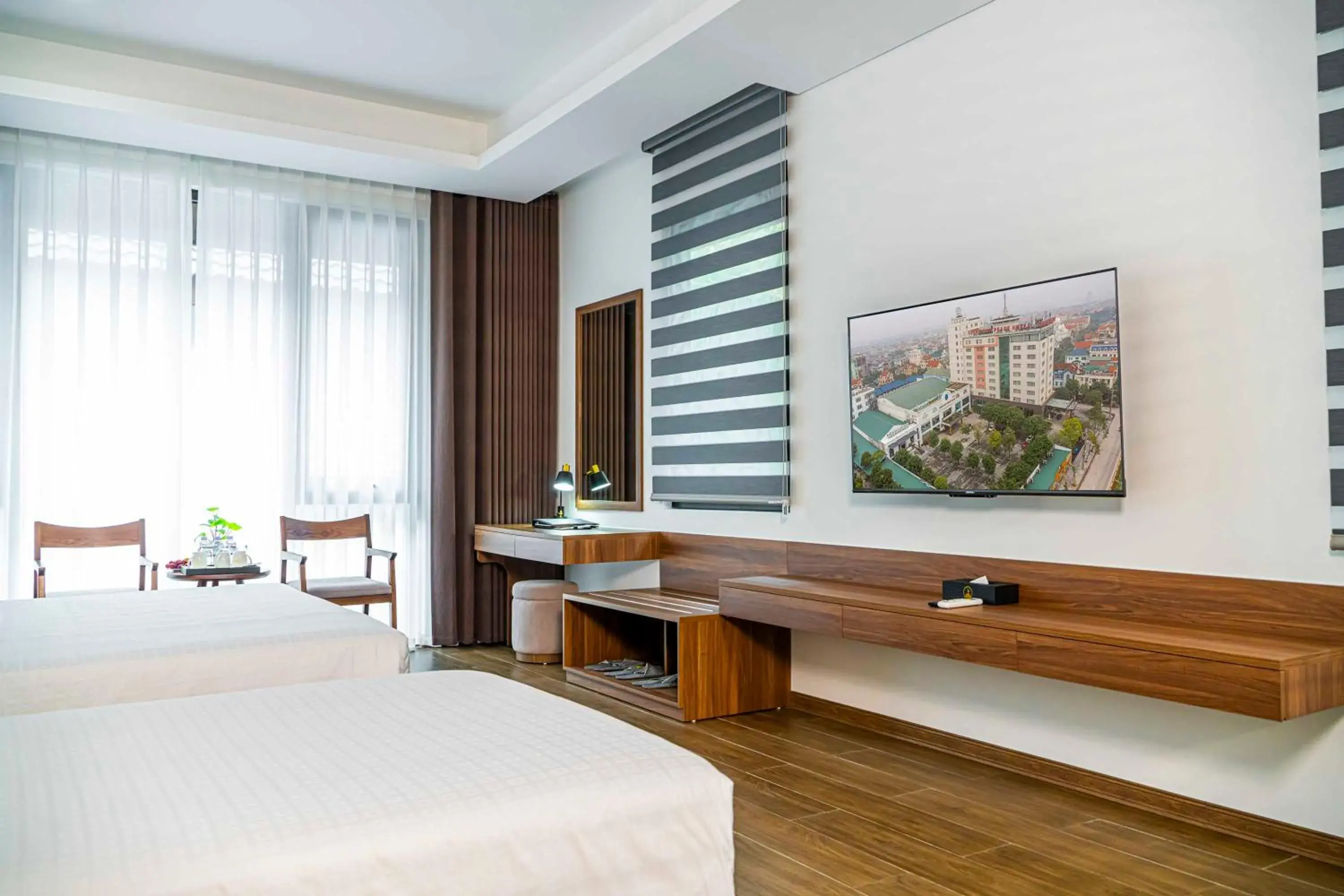 hair dresser, Bed in Hoang Son Peace Hotel hair dresser, Bed in Hoang Son Peace Hotel