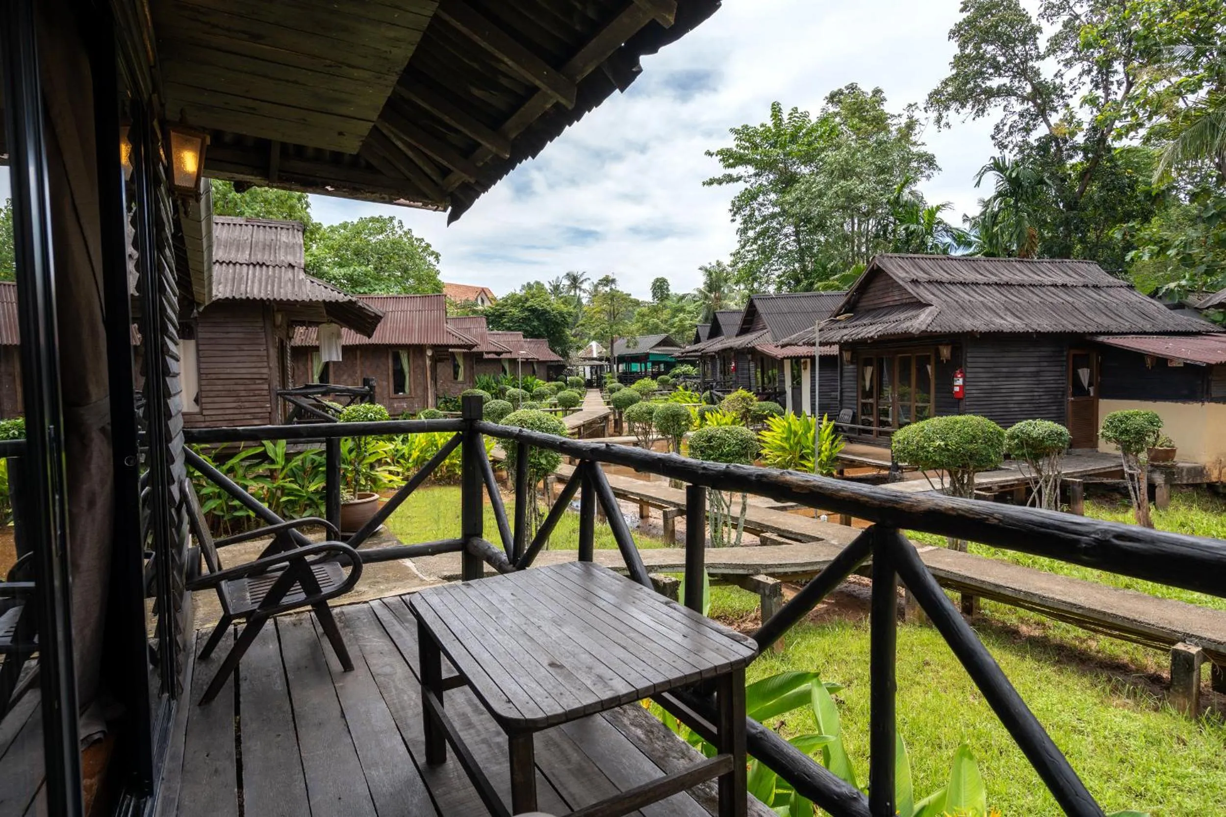 Balcony/Terrace in Mook Lanta Eco Resort