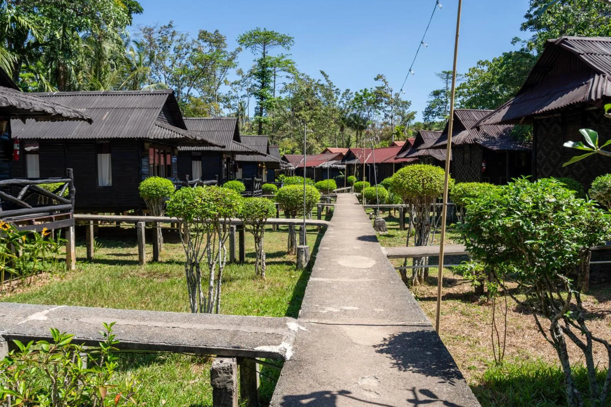 Natural landscape in Mook Lanta Eco Resort