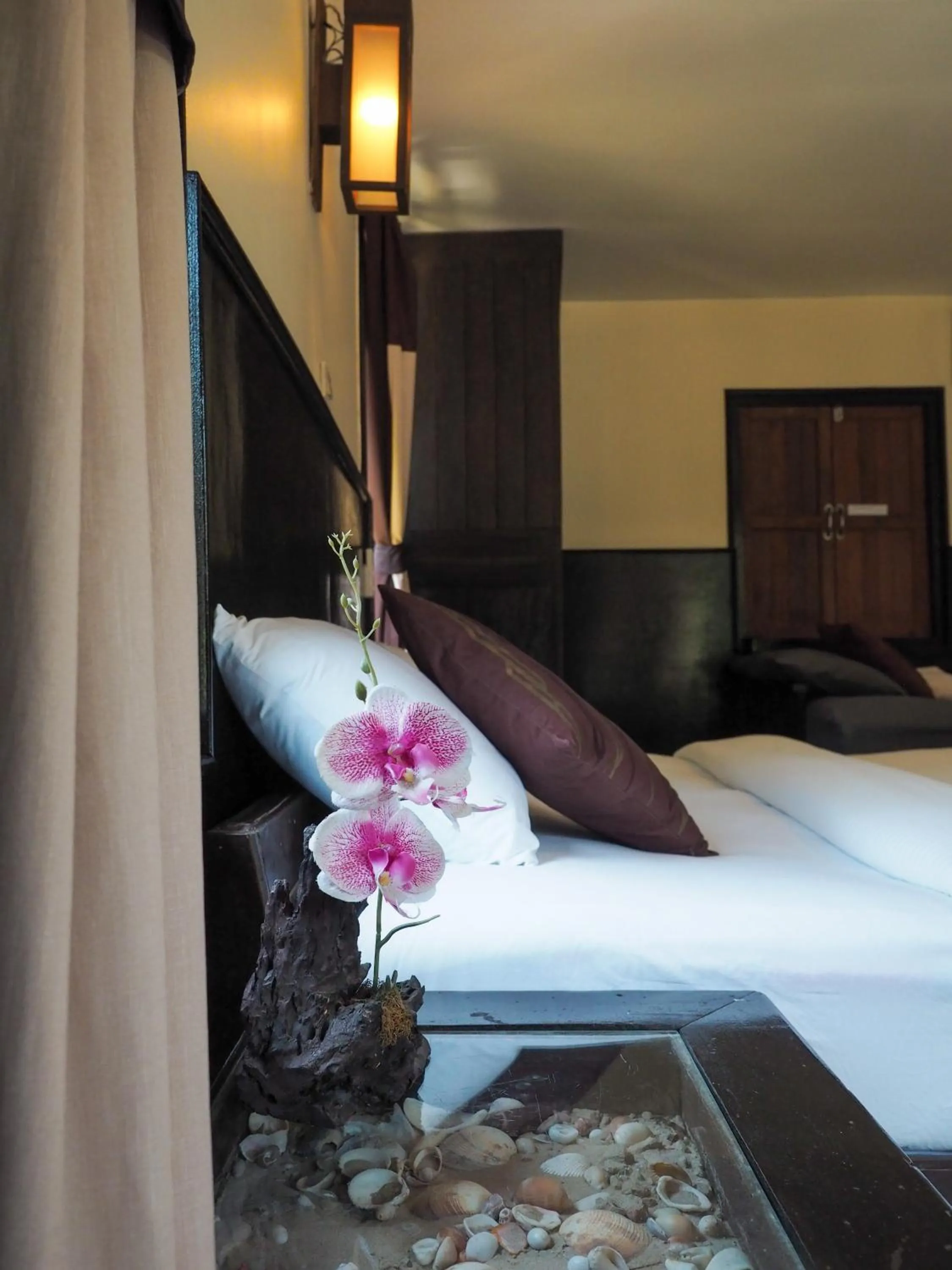 Bed in Mook Lanta Eco Resort