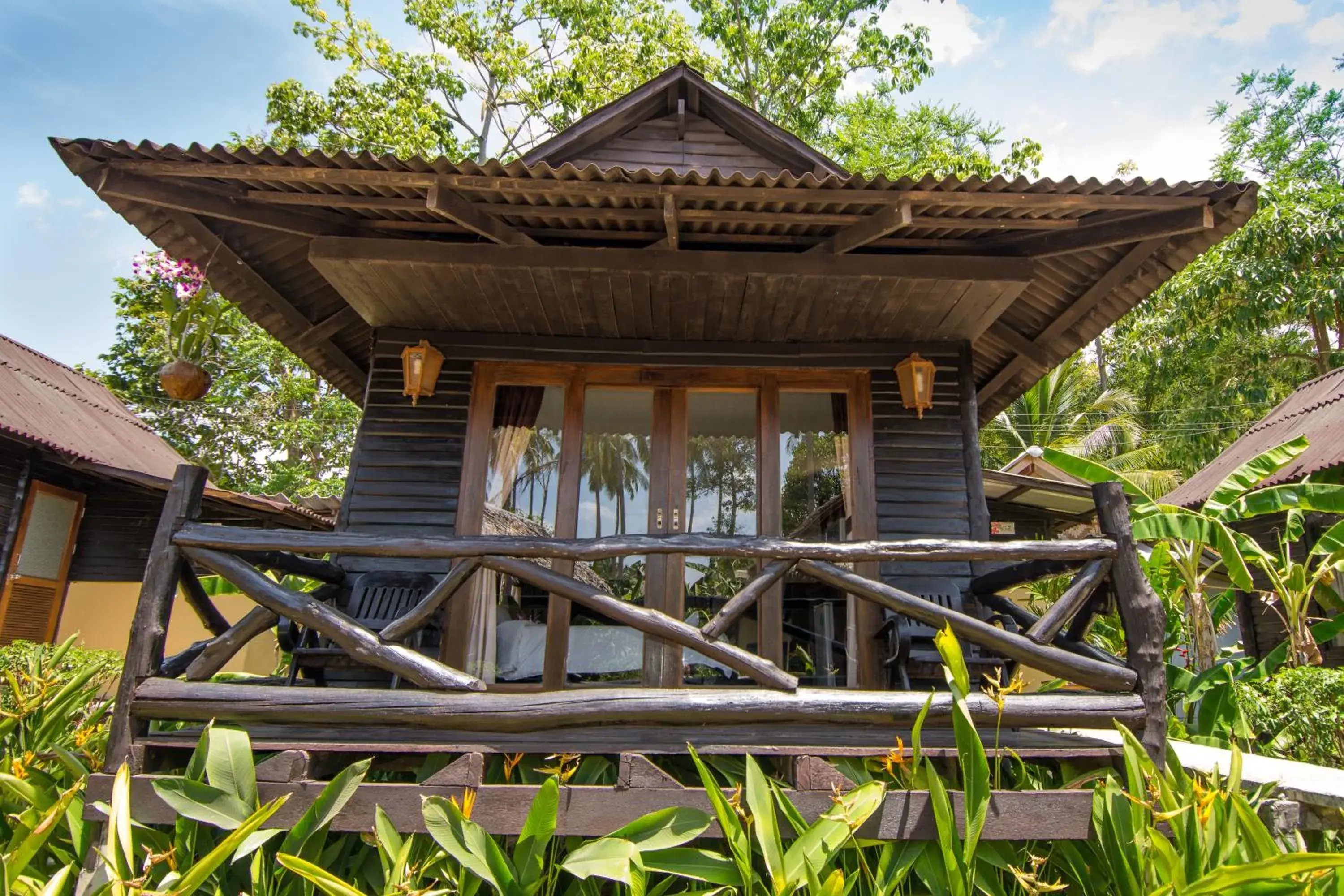 Deluxe Twin Room in Mook Lanta Eco Resort Deluxe Twin Room in Mook Lanta Eco Resort